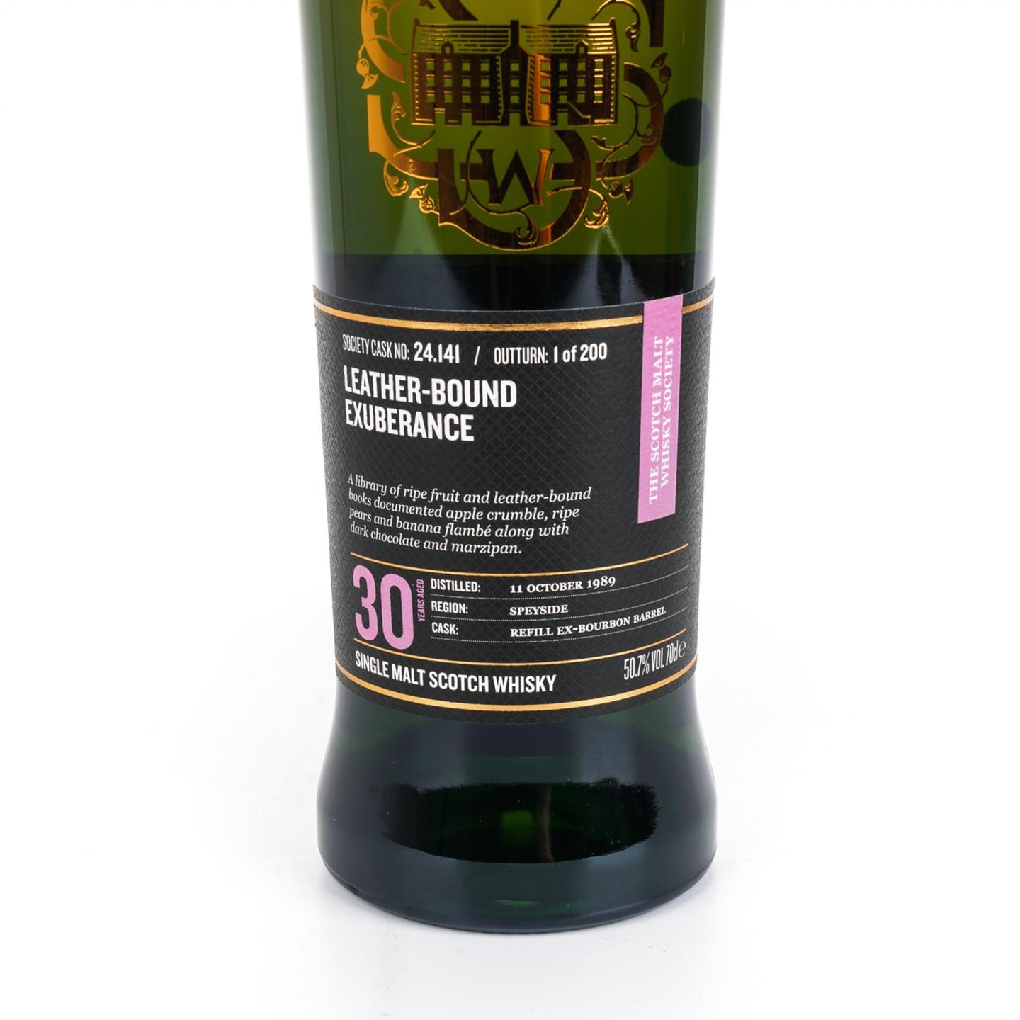 SMWS 24.141 麦卡伦 30年 1989 单桶