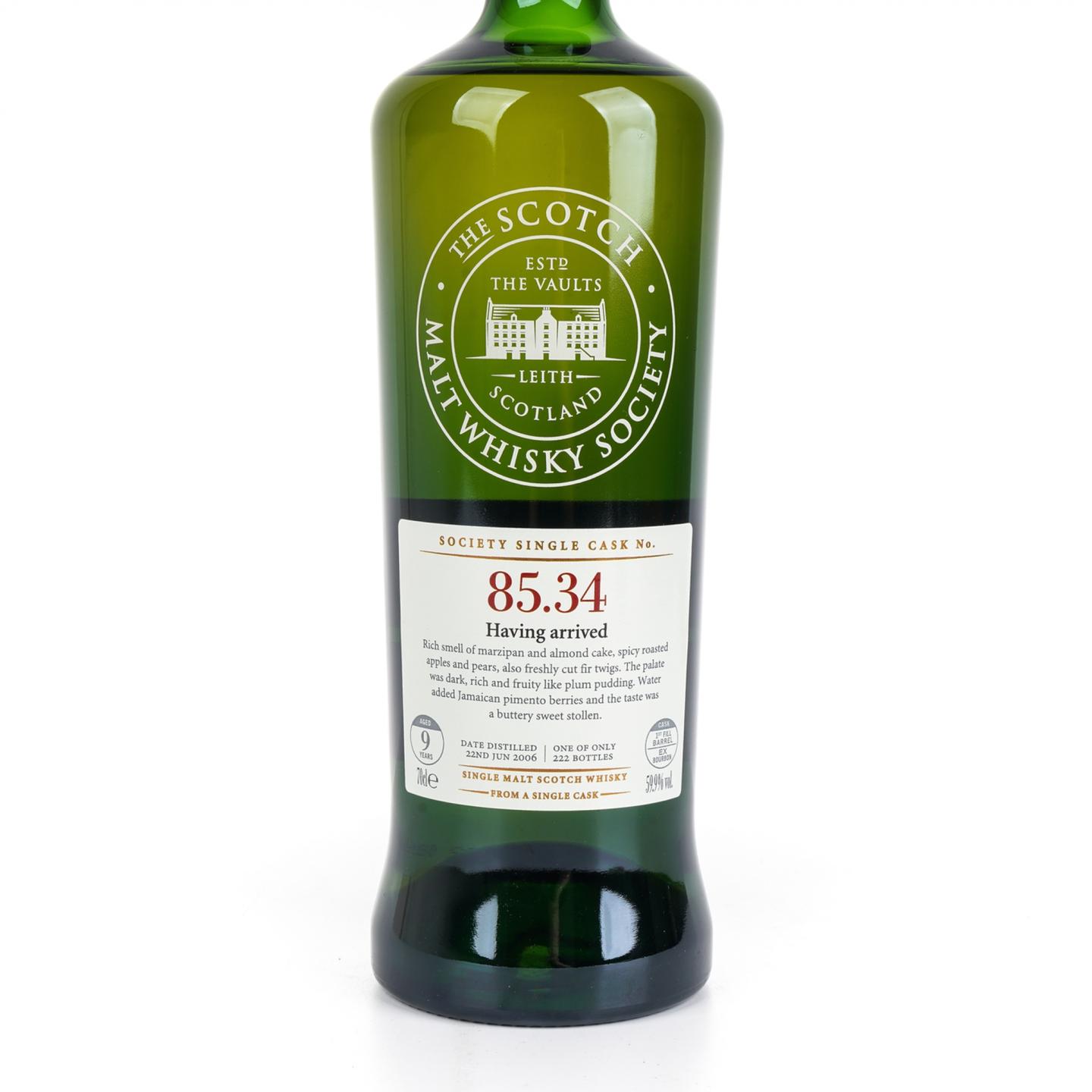 SMWS 85.34 格兰爱琴 9年 2006