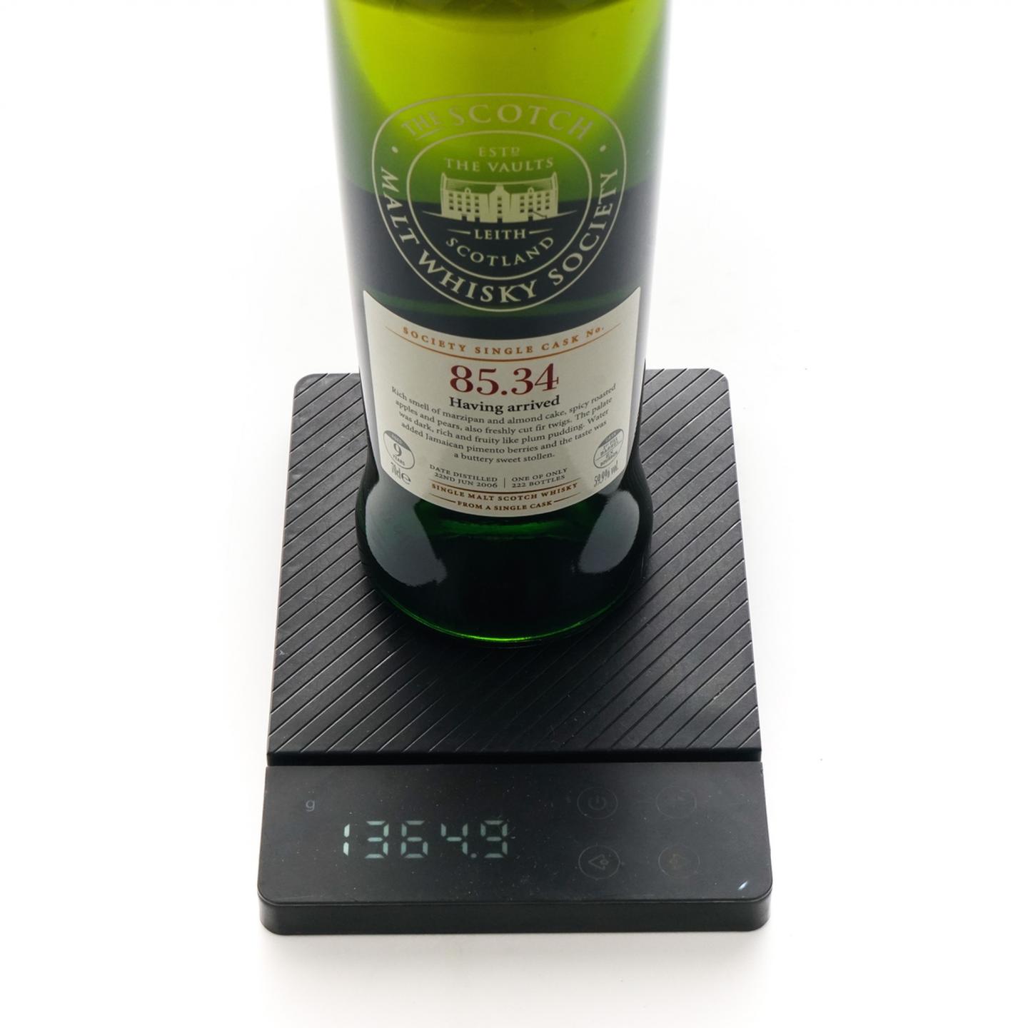 SMWS 85.34 格兰爱琴 9年 2006
