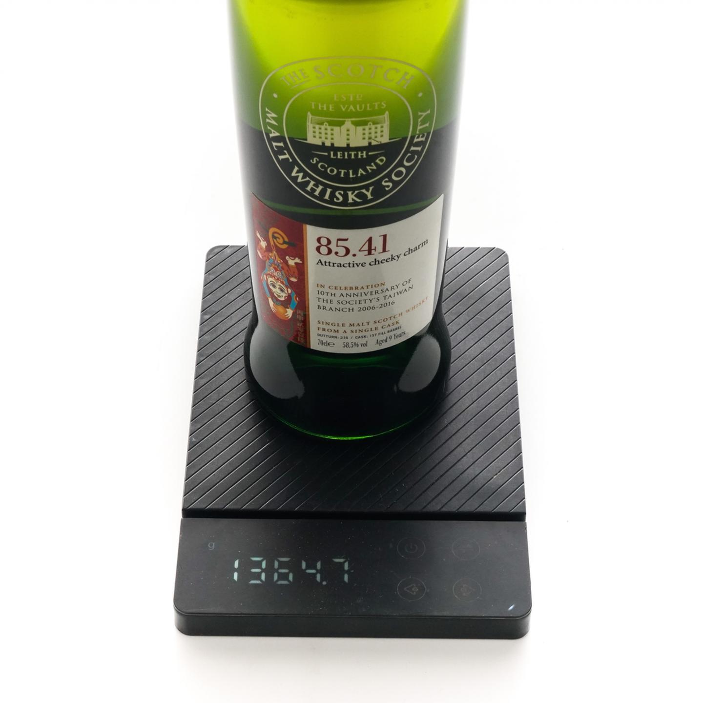SMWS 85.41 格兰爱琴 9年 2016 协会十周年 台湾限定