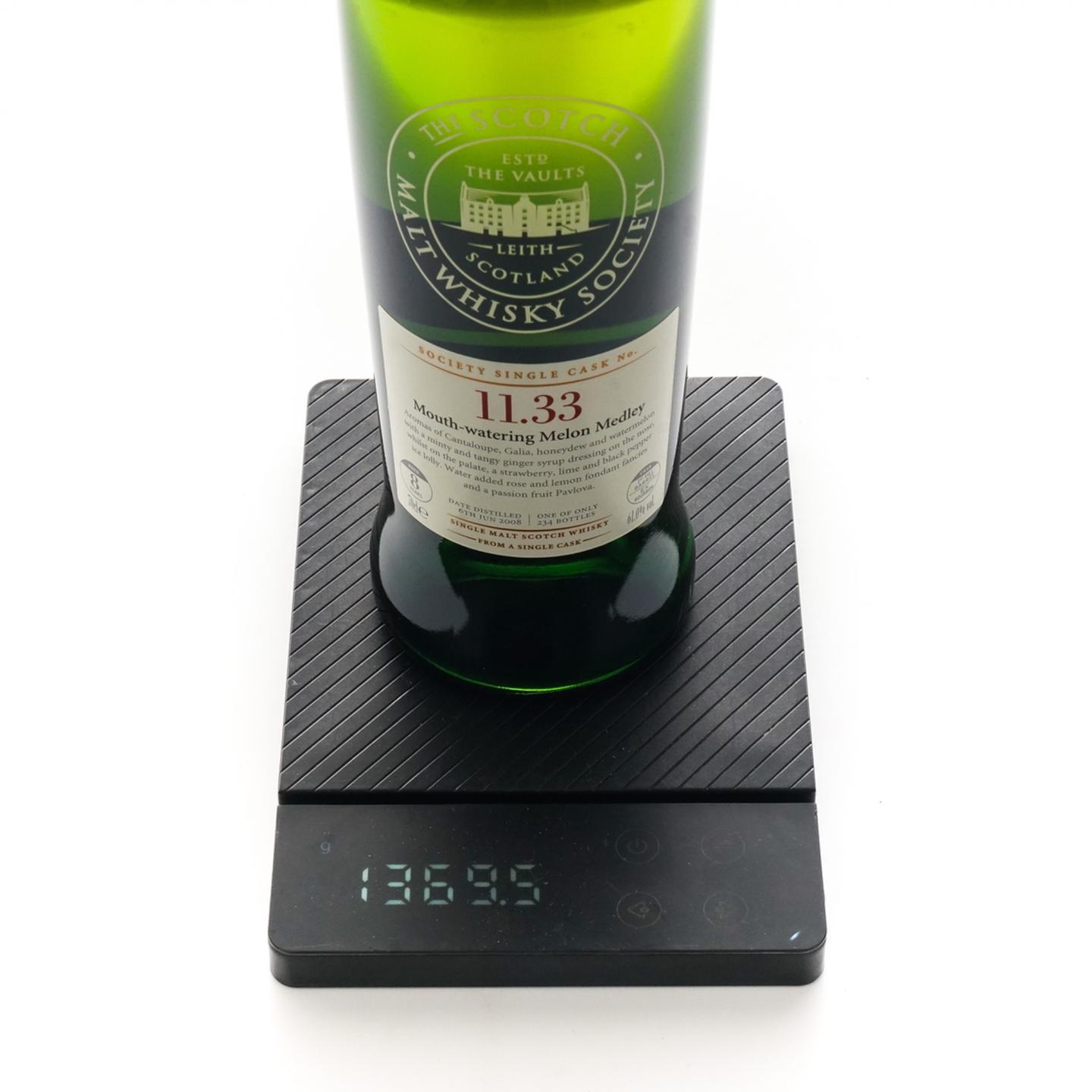 SMWS 11.33 汤马丁 8年 2008