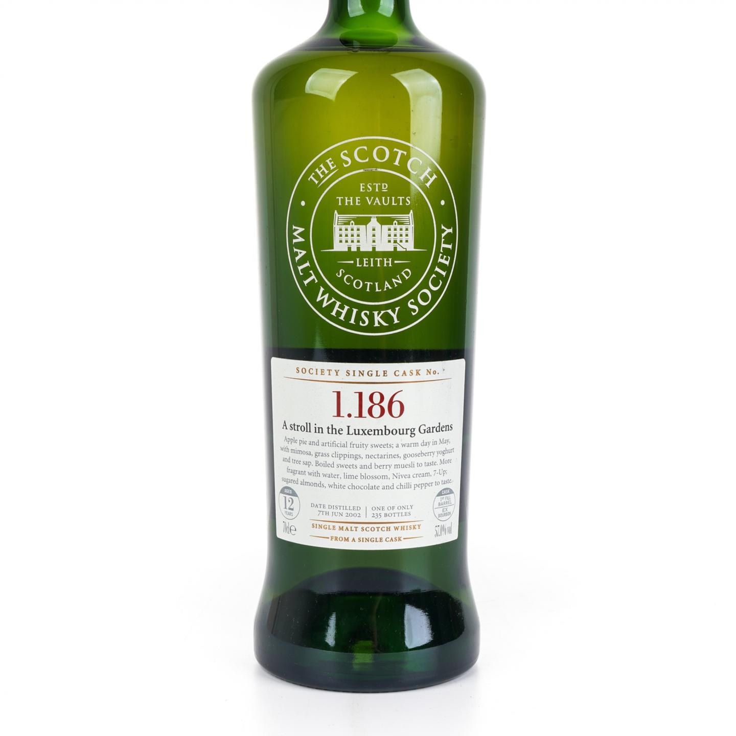 SMWS 1.186 格兰花格 12年 2002