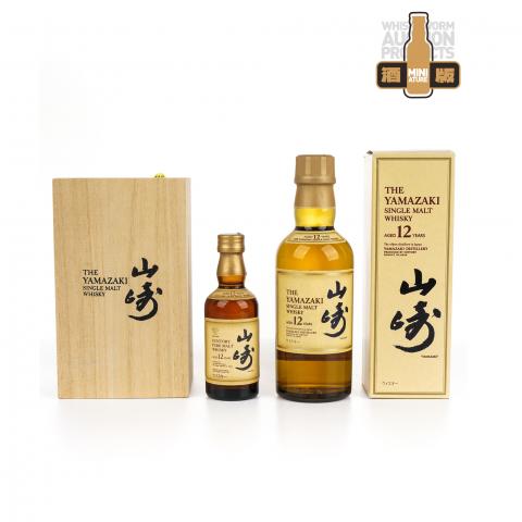 【酒版】山崎 12年 50+180ml 2支组