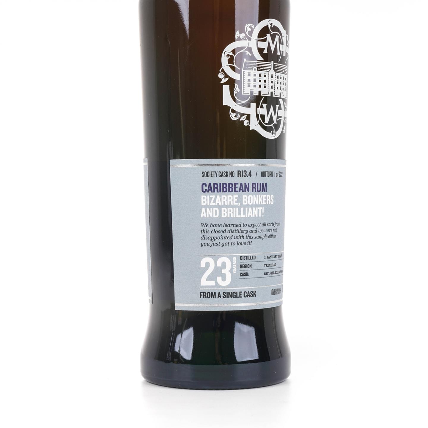 SMWS R13.4 Caroni 23年 1998 朗姆酒