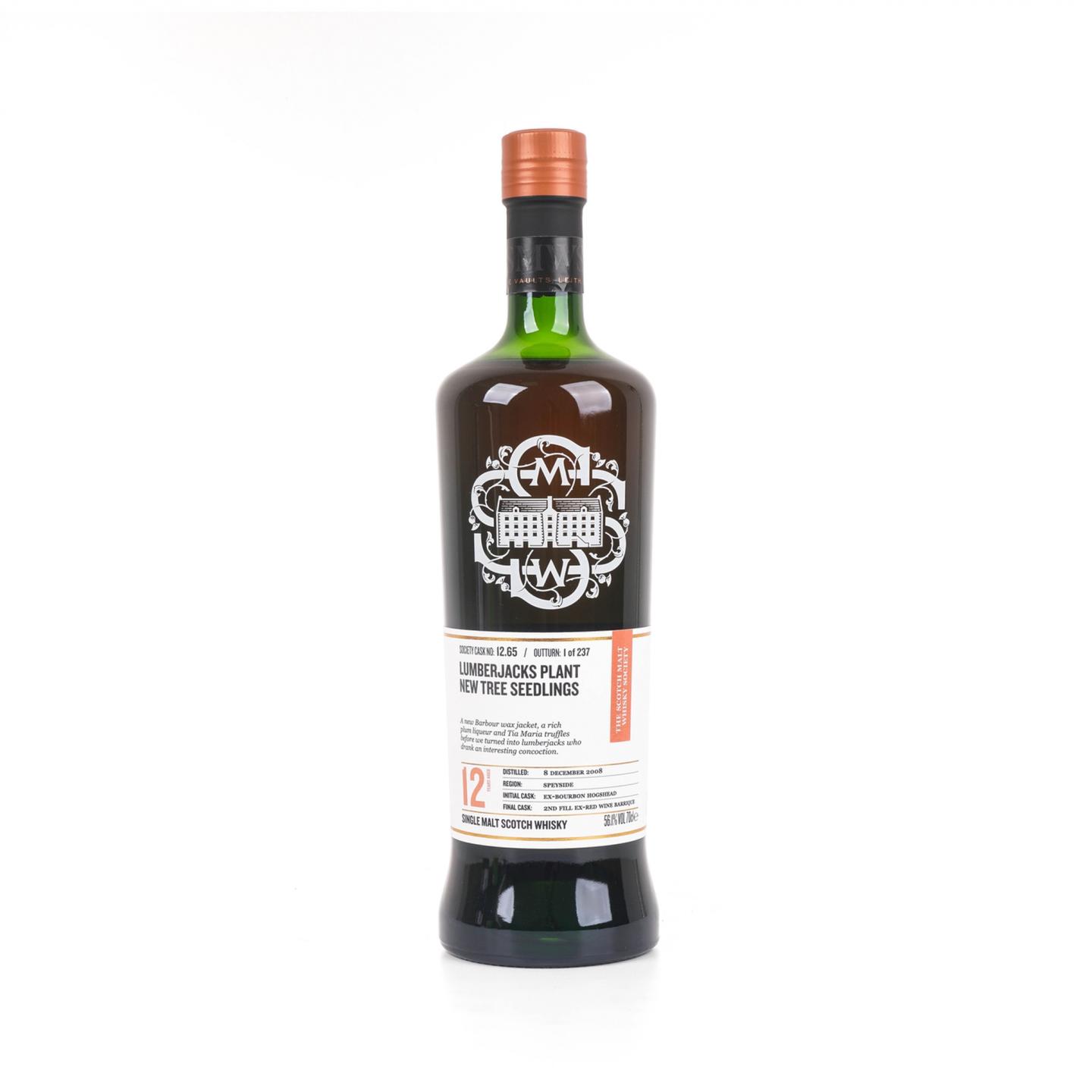 SMWS 12.65 本利亚克 12年 2008