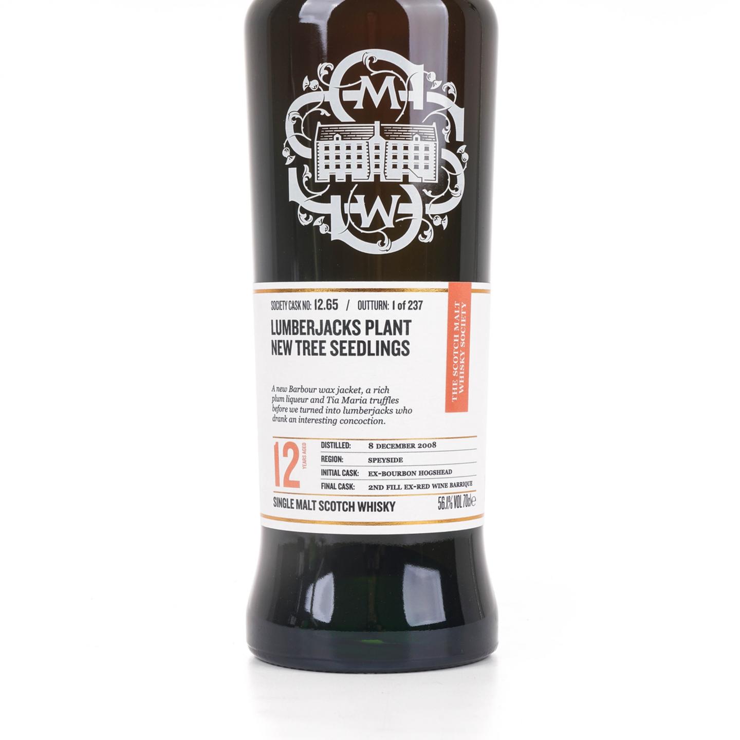 SMWS 12.65 本利亚克 12年 2008