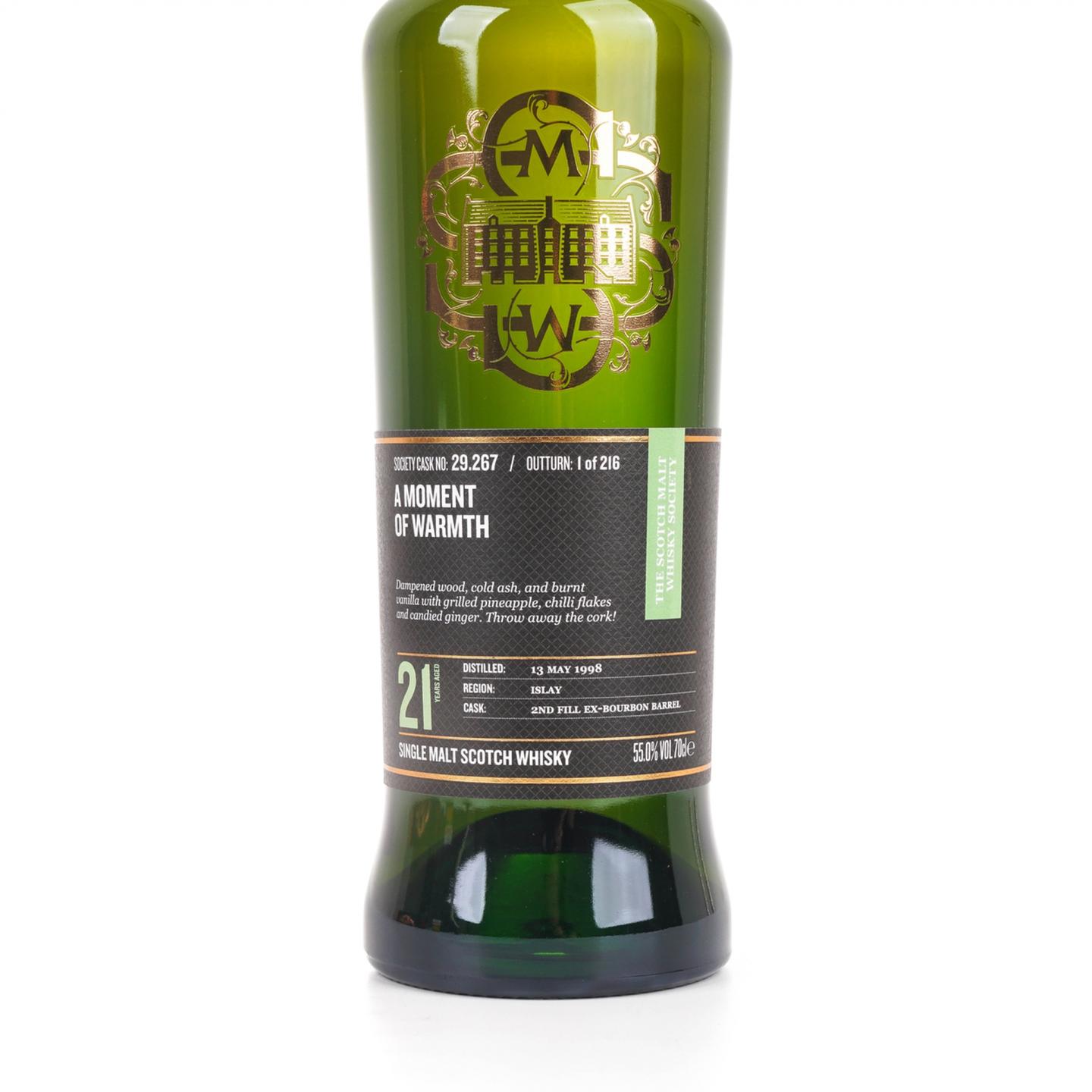 SMWS 29.267 拉弗格 21年 1998