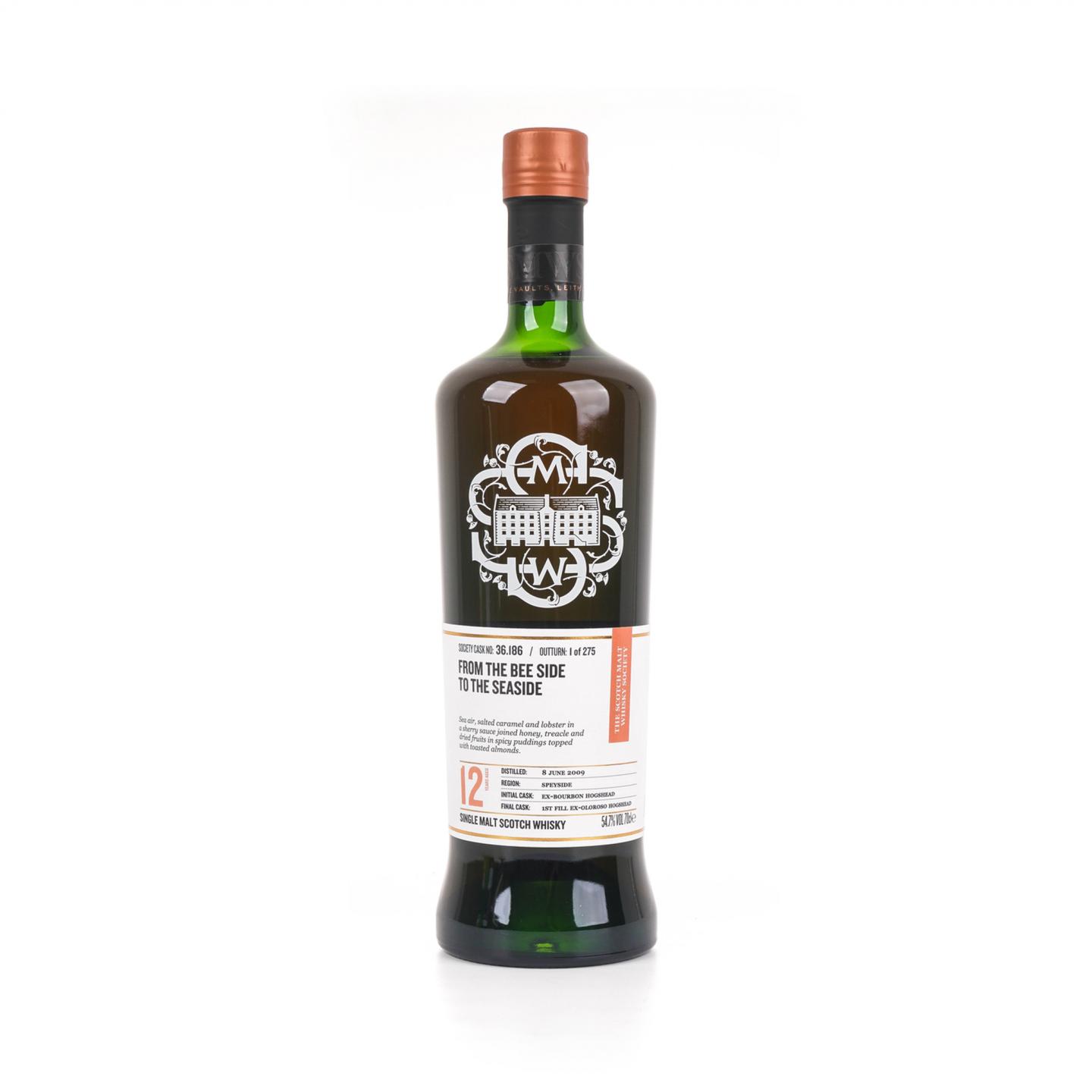 SMWS 36.186 本利林 12年 2009 雪莉桶后熟