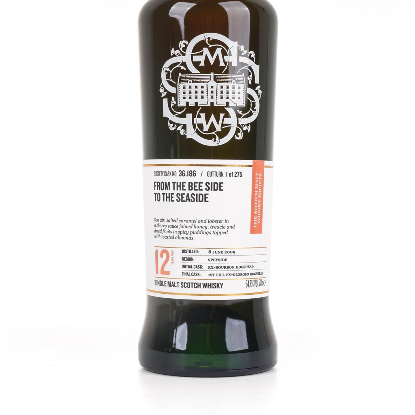 SMWS 36.186 本利林 12年 2009 雪莉桶后熟
