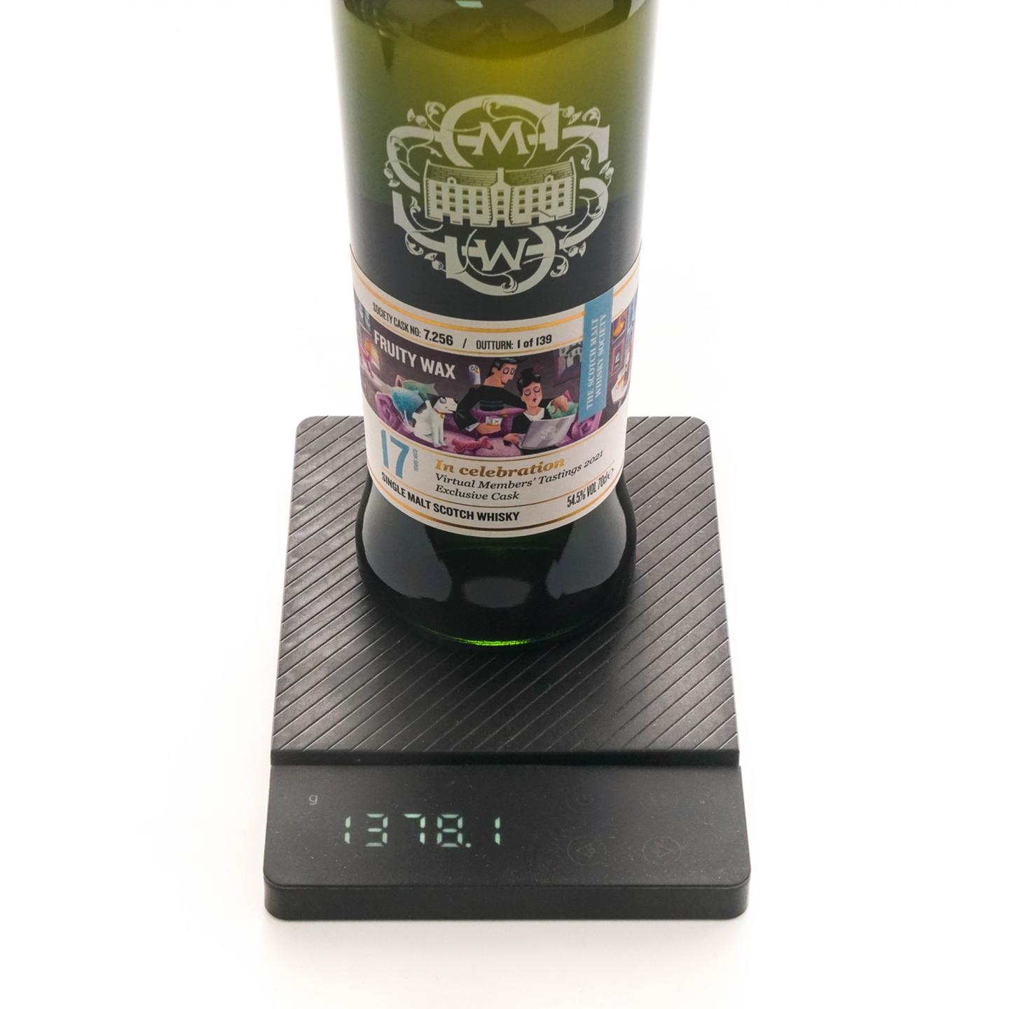 SMWS 7.256 朗摩 17年 2021 Fruity wax