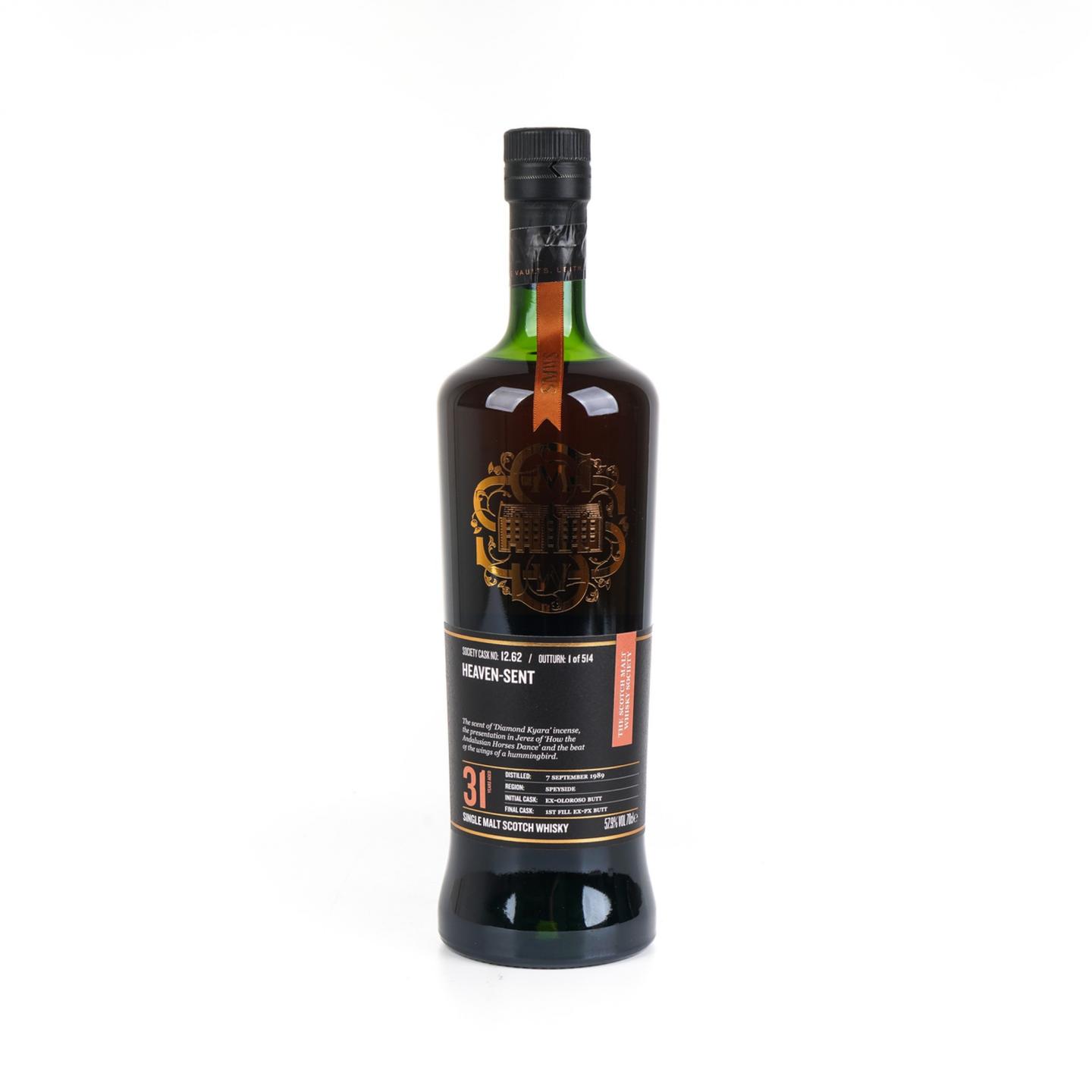 SMWS 12.62 本利亚克 31年 1989 雪莉桶
