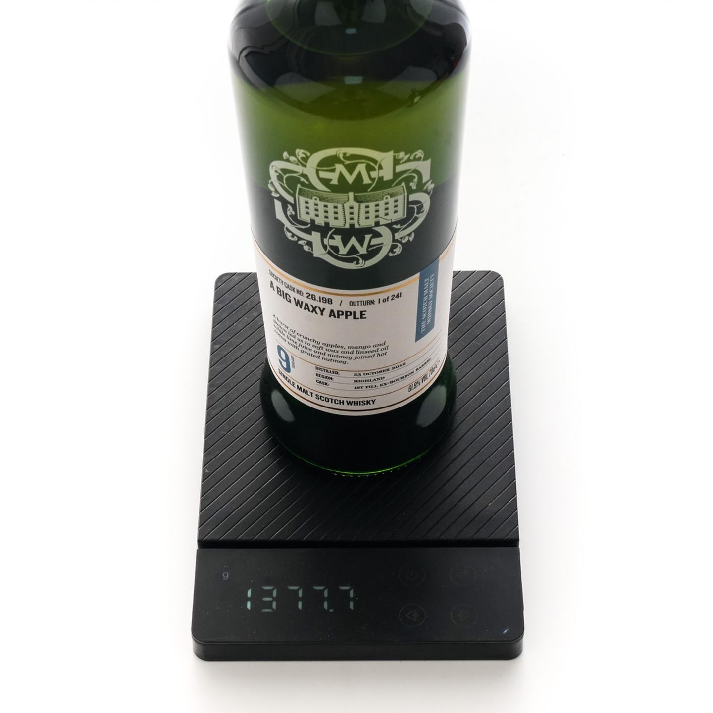 SMWS 26.198 克里尼利基 9年 2012