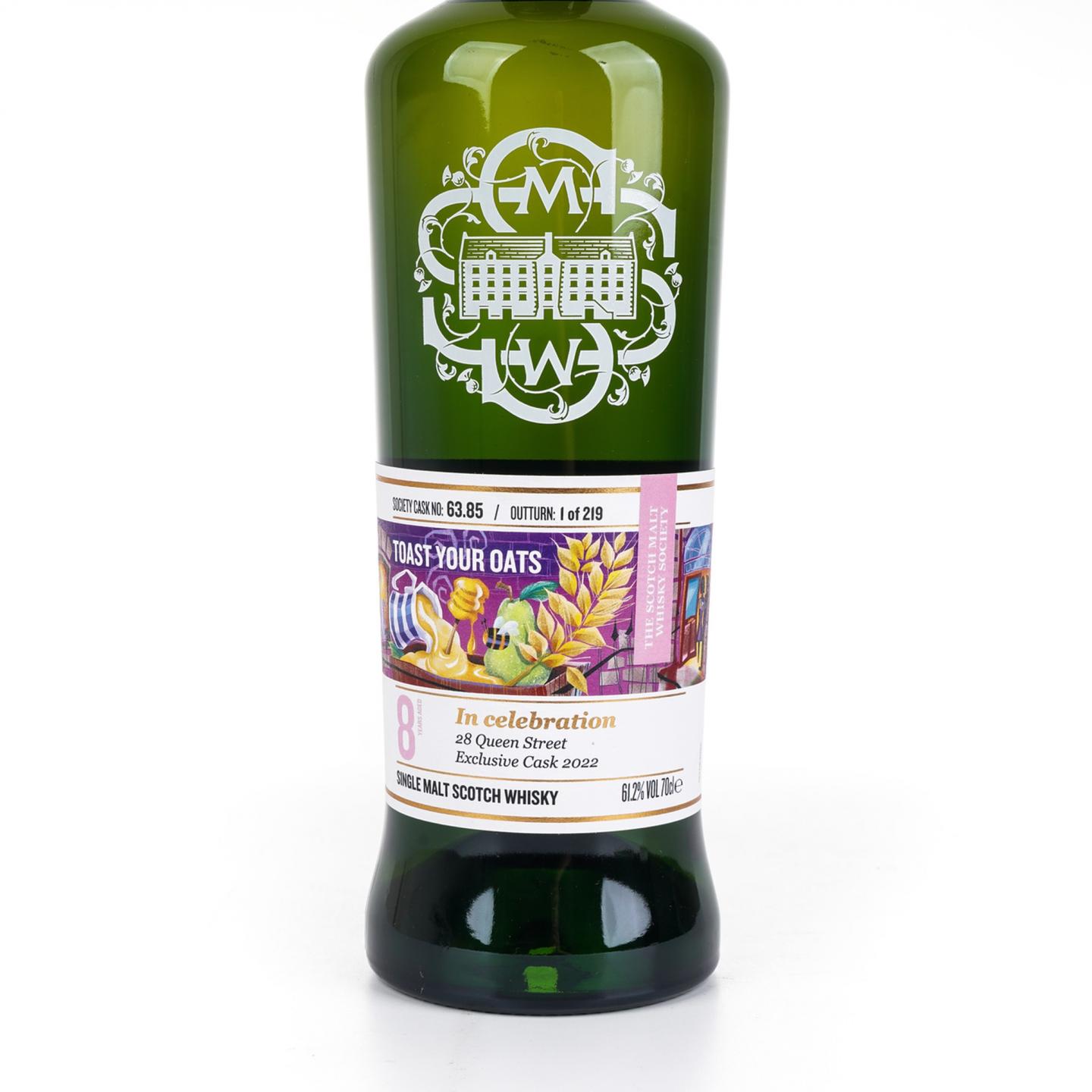 SMWS 63.85 格兰道奇 8年 2013 单桶