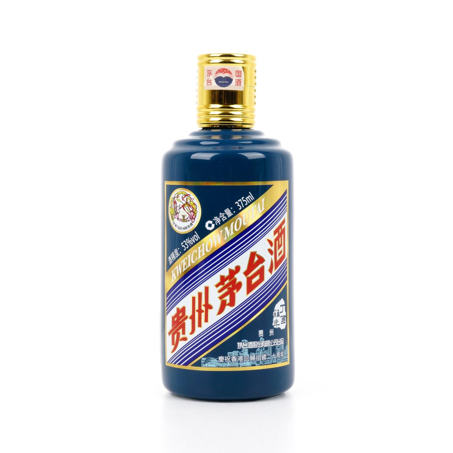 茅台·2017年 丁酉鸡年 生肖系列 庆祝香港回归祖国20周年 375ml