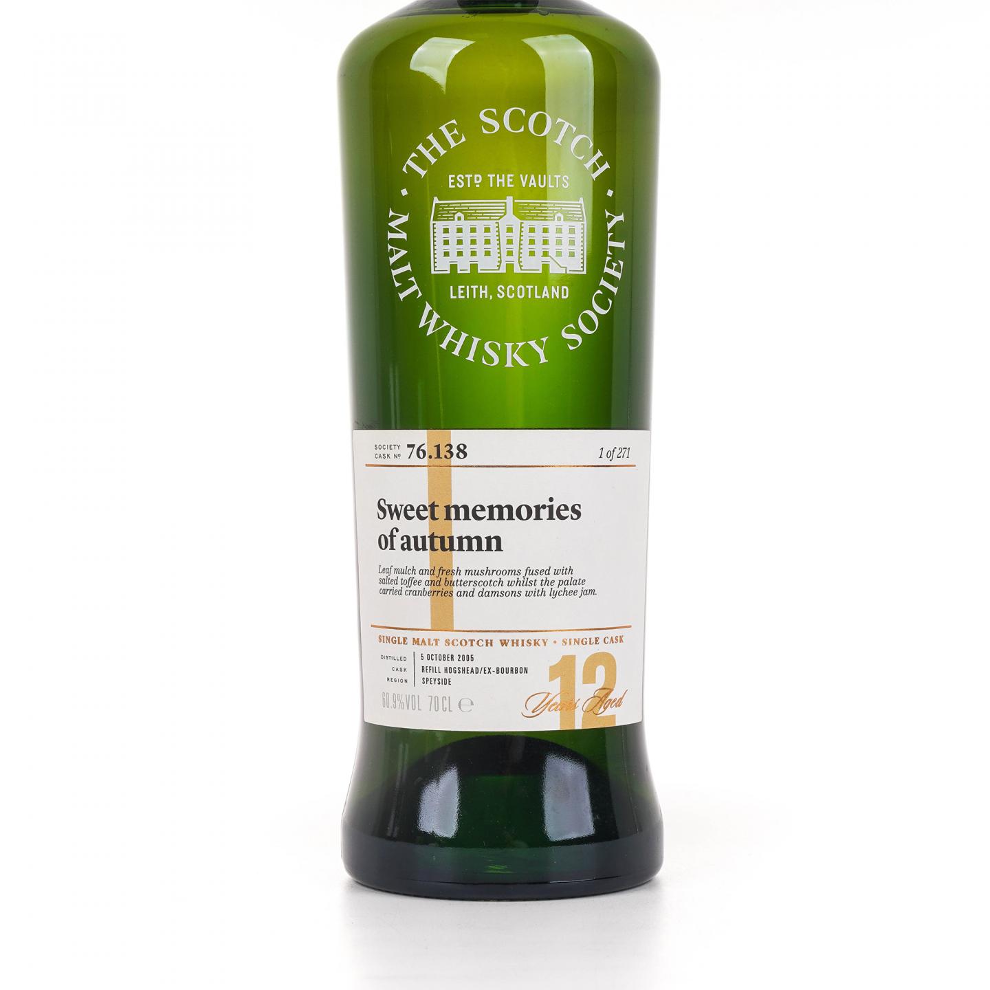SMWS 76.138 慕赫 12年 2005