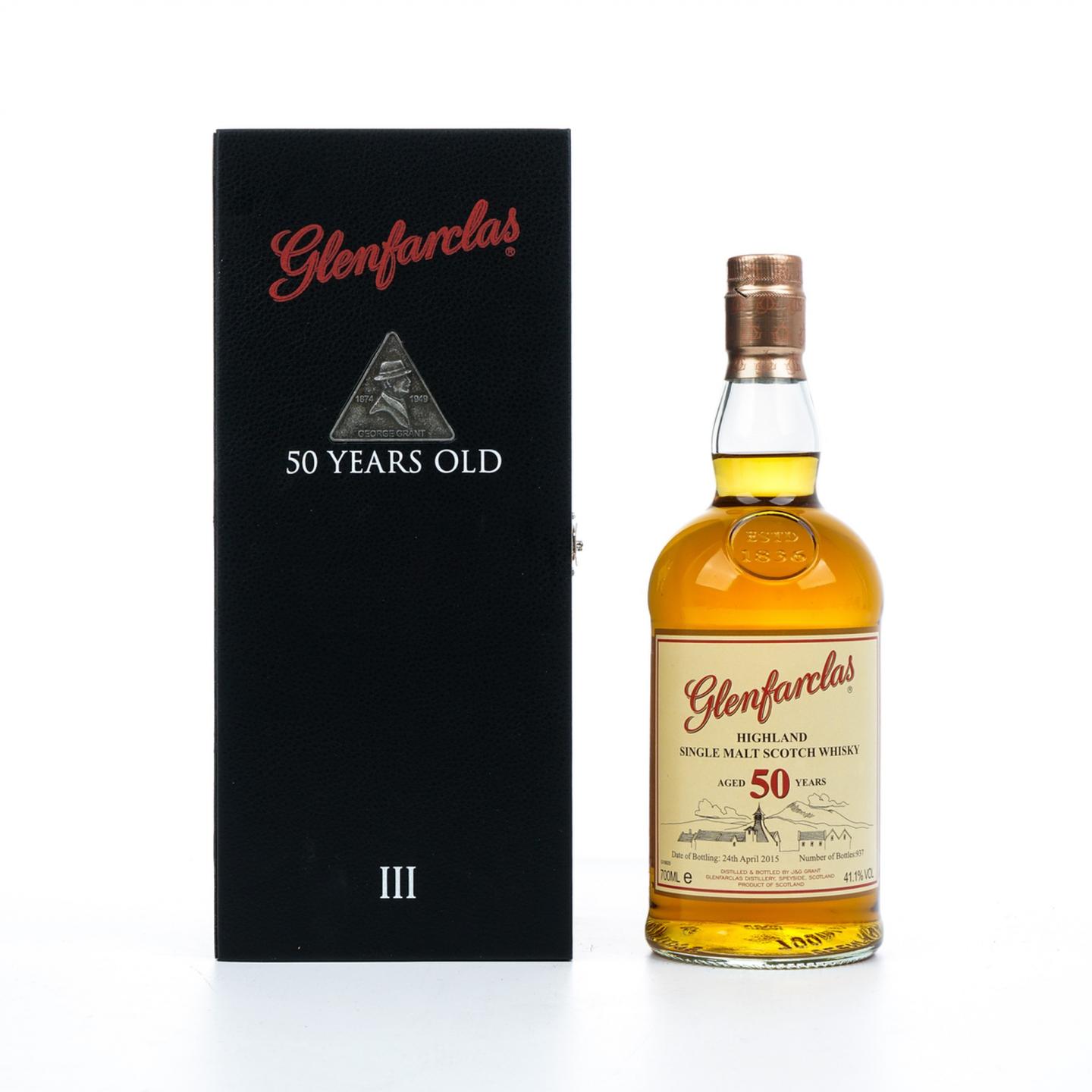 格兰花格 50年 2015 礼盒 700ML