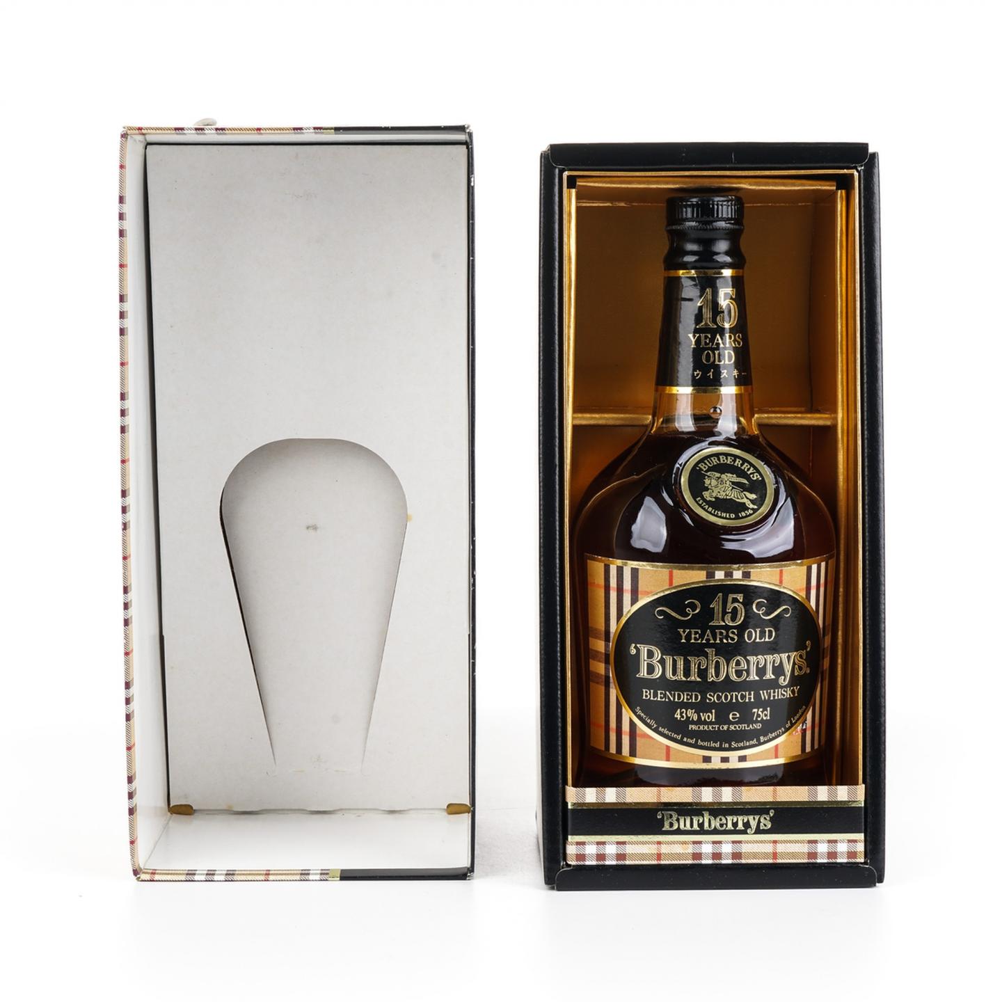 巴宝莉 15年 调和威士忌 750ml