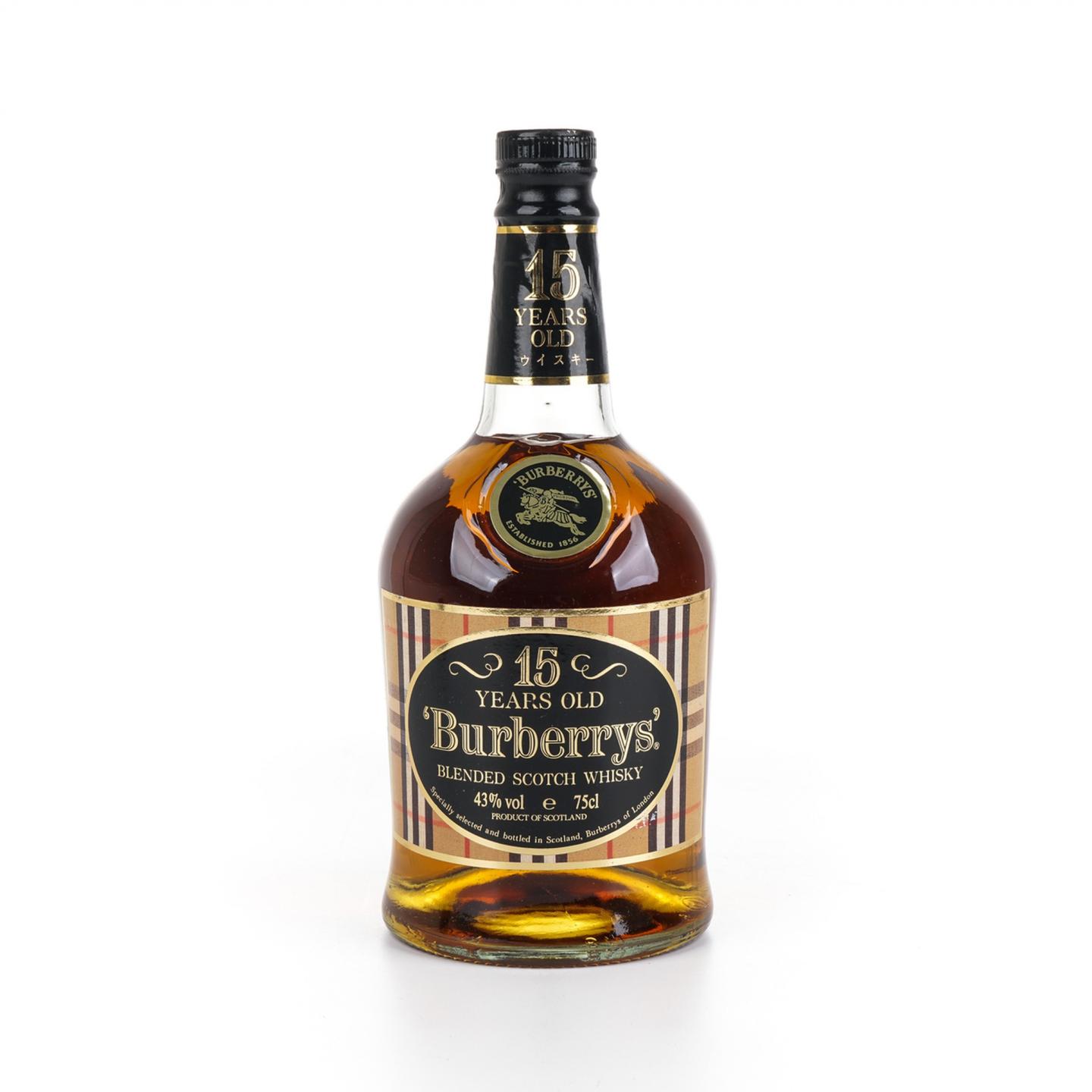 巴宝莉 15年 调和威士忌 750ml