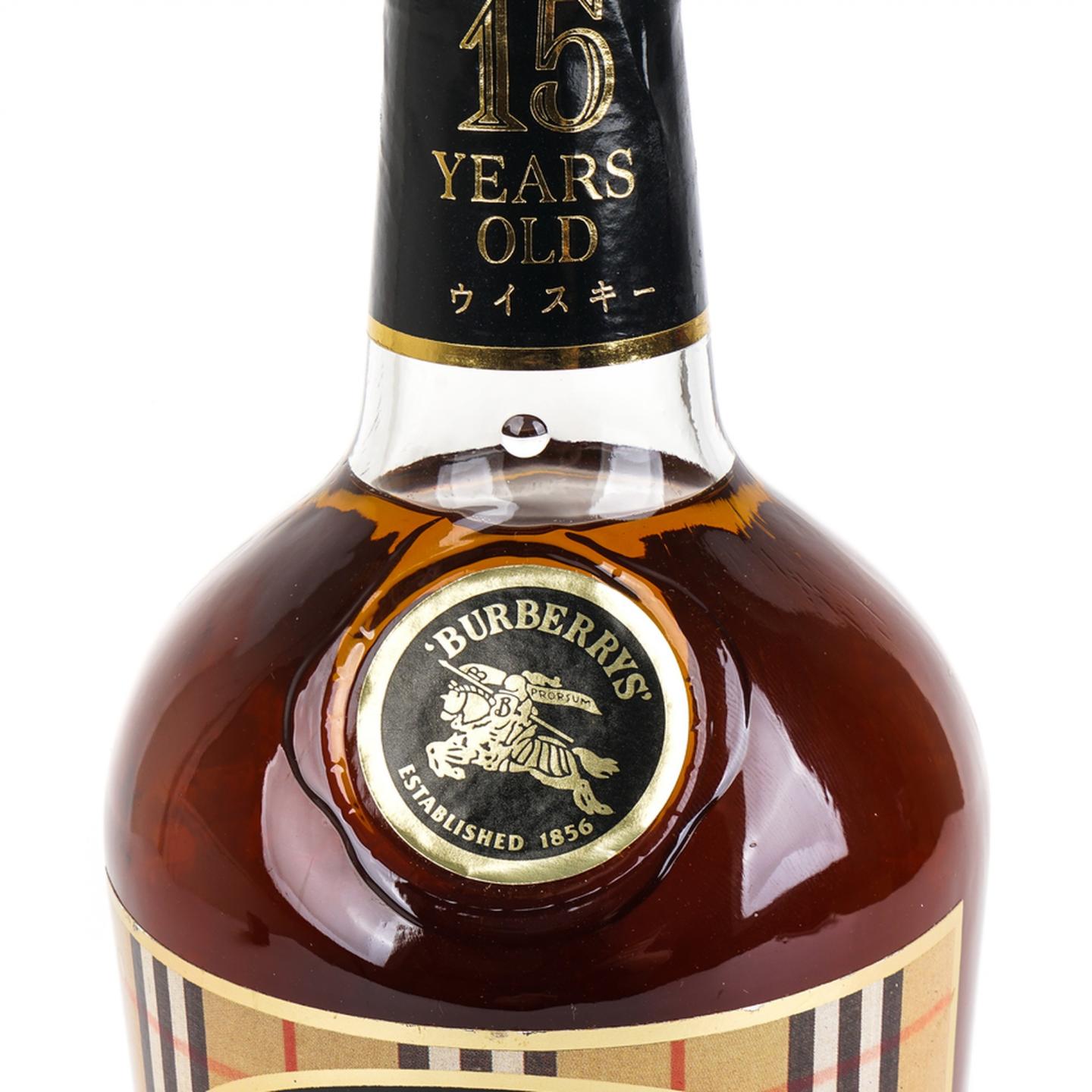 巴宝莉 15年 调和威士忌 750ml