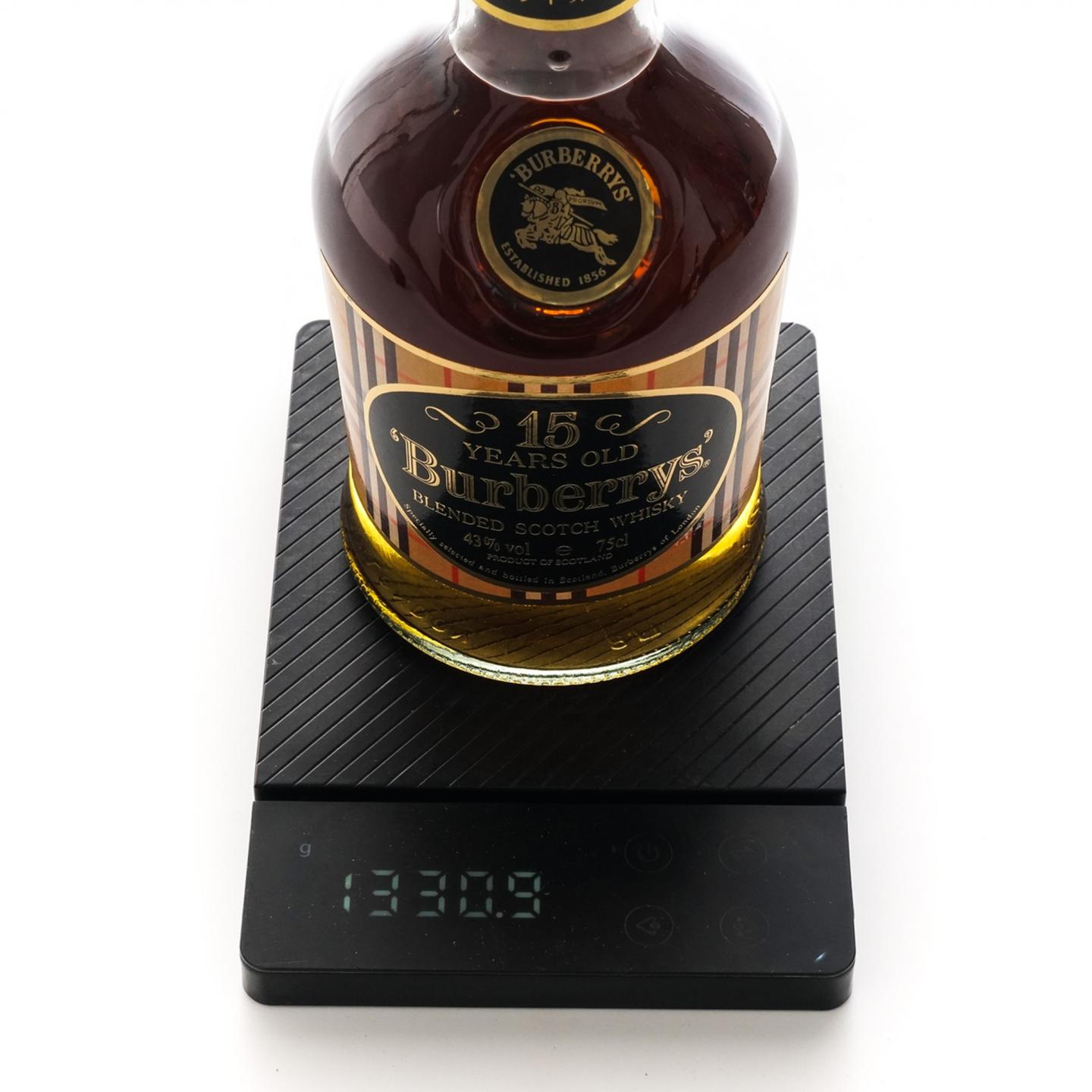 巴宝莉 15年 调和威士忌 750ml