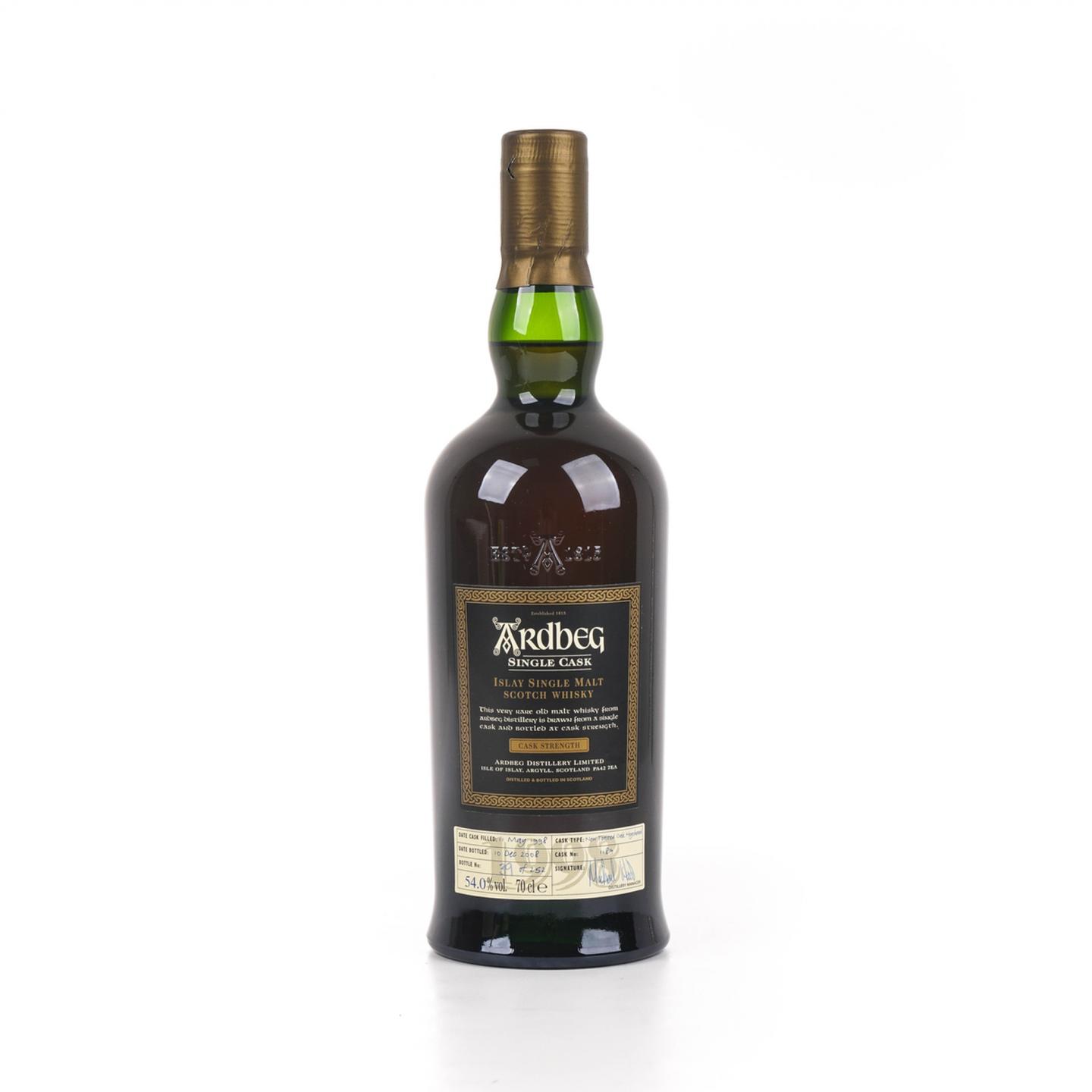 阿贝 10年 1998-2008 Feis Ile 单桶#1189