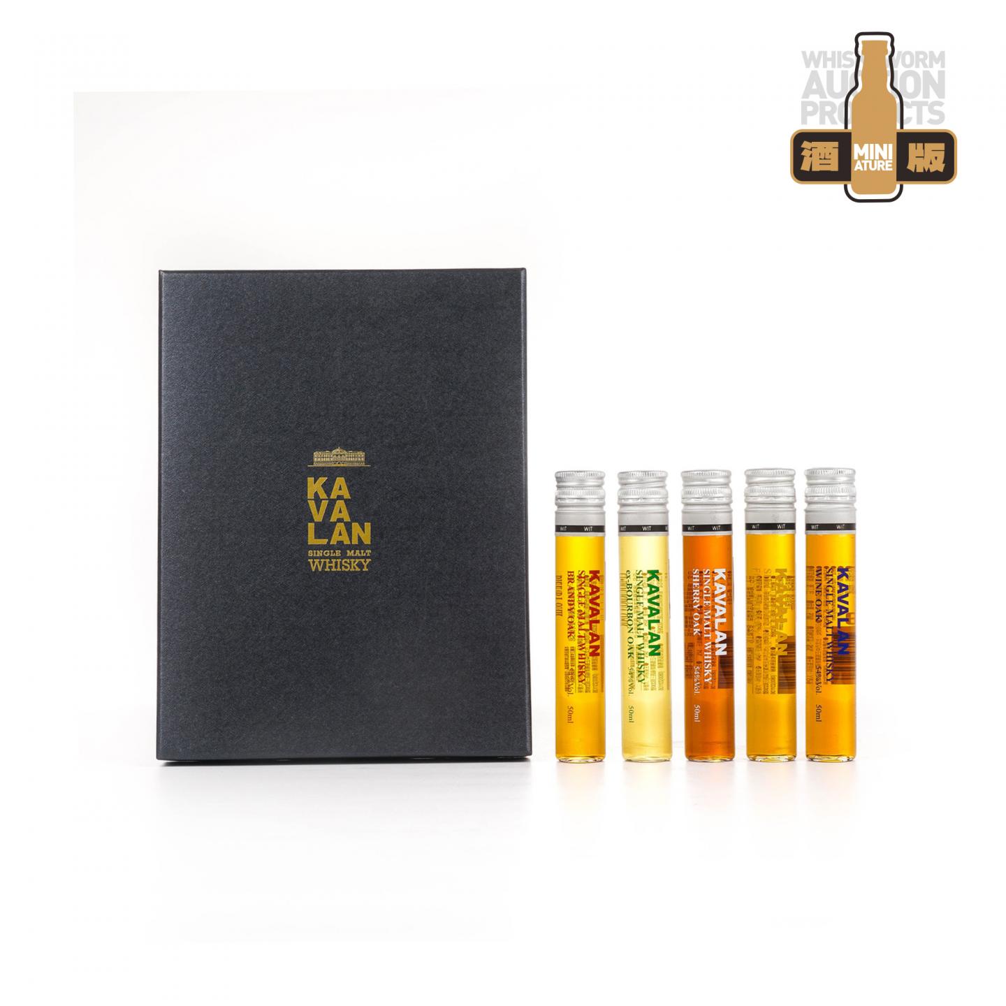 【酒版】噶玛兰 2015 经典单一麦芽威士忌 试管品鉴礼盒 5支组*50ml