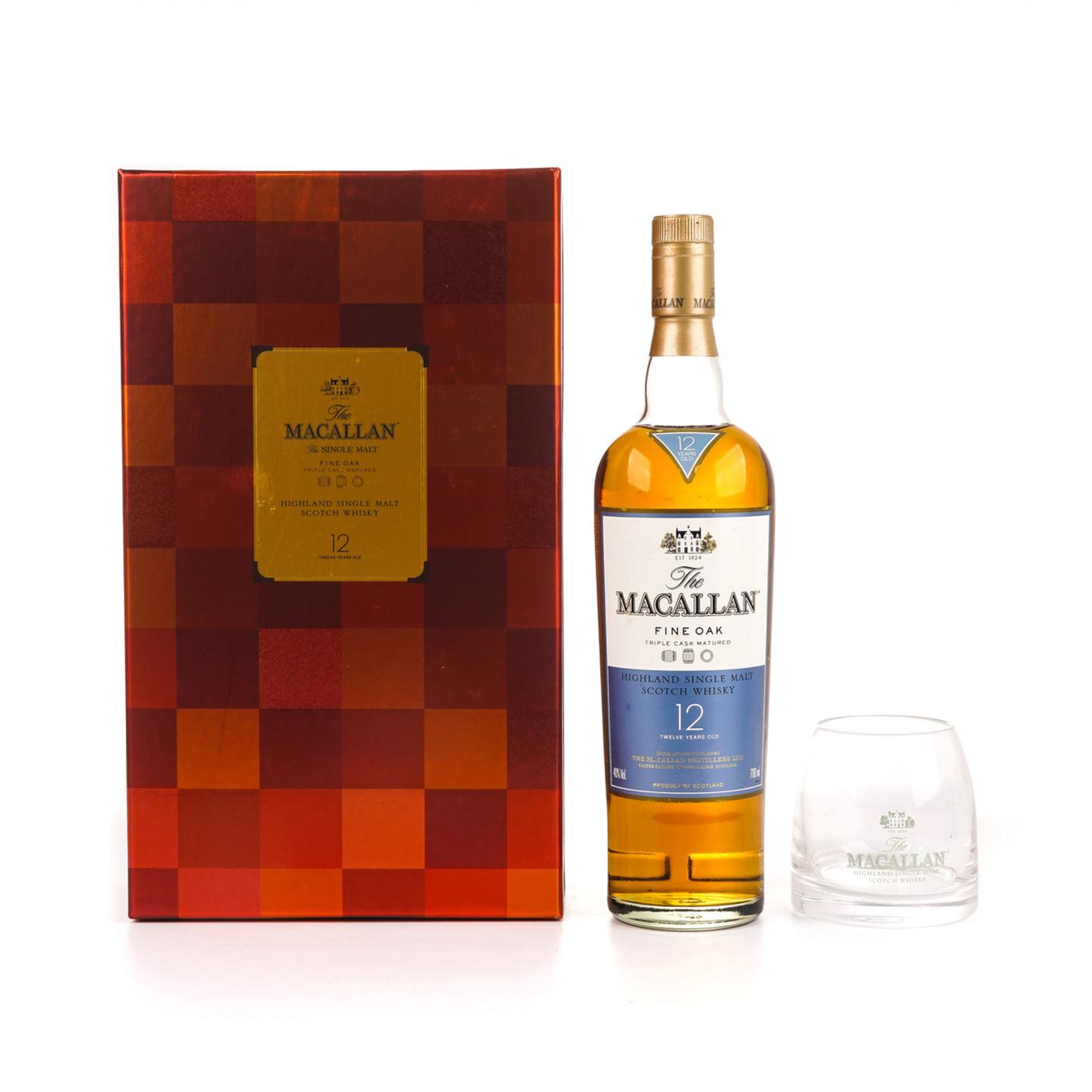 麦卡伦 12年 Fine Oak 礼盒