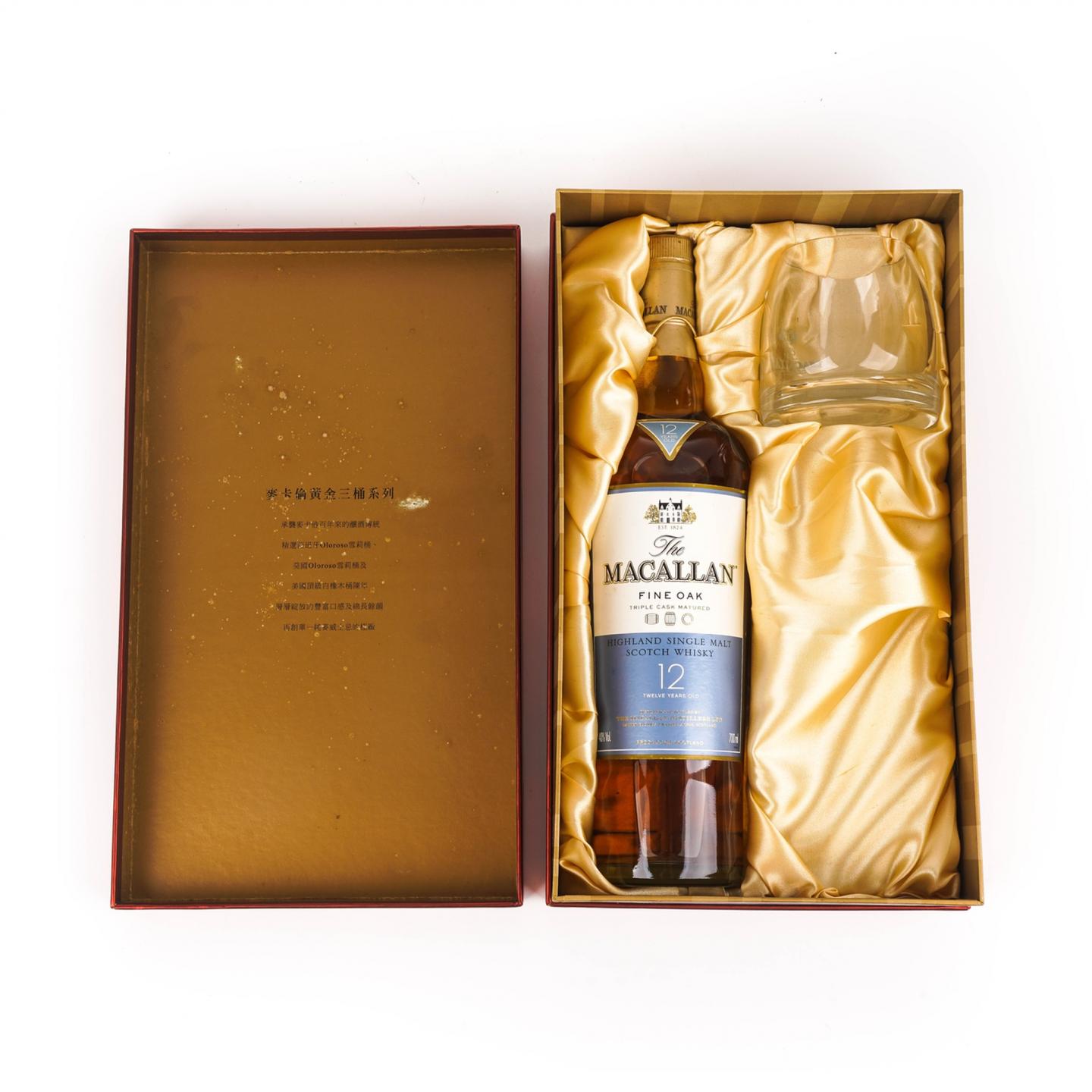 麦卡伦 12年 Fine Oak 礼盒