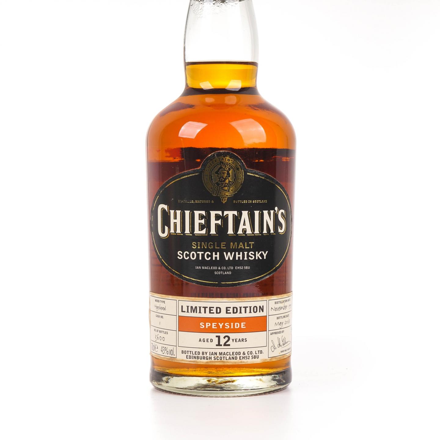 老酋长 Speyside 12年 1993-2007 限量版