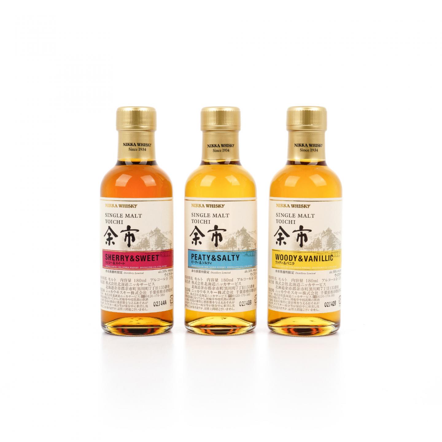 【中样】余市 风味桶系列 180ML*3瓶组
