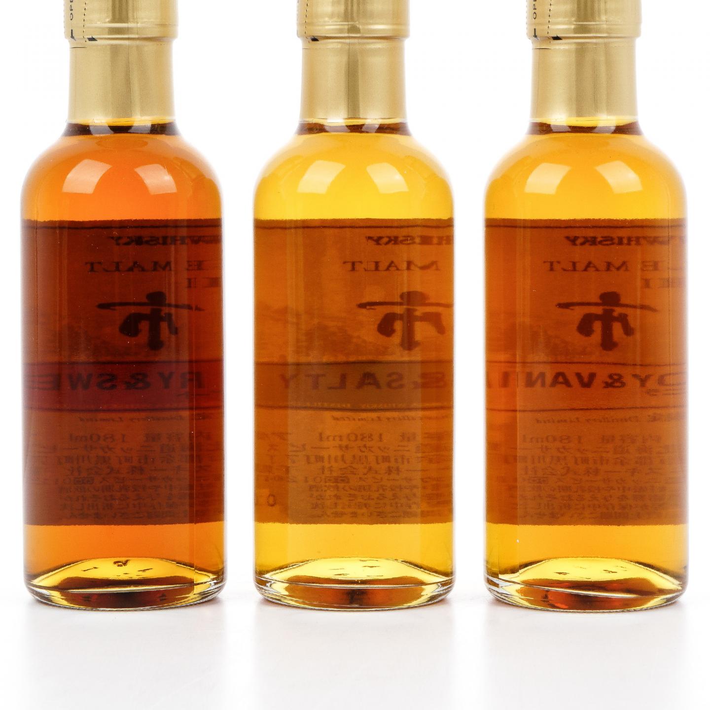 【中样】余市 风味桶系列 180ML*3瓶组
