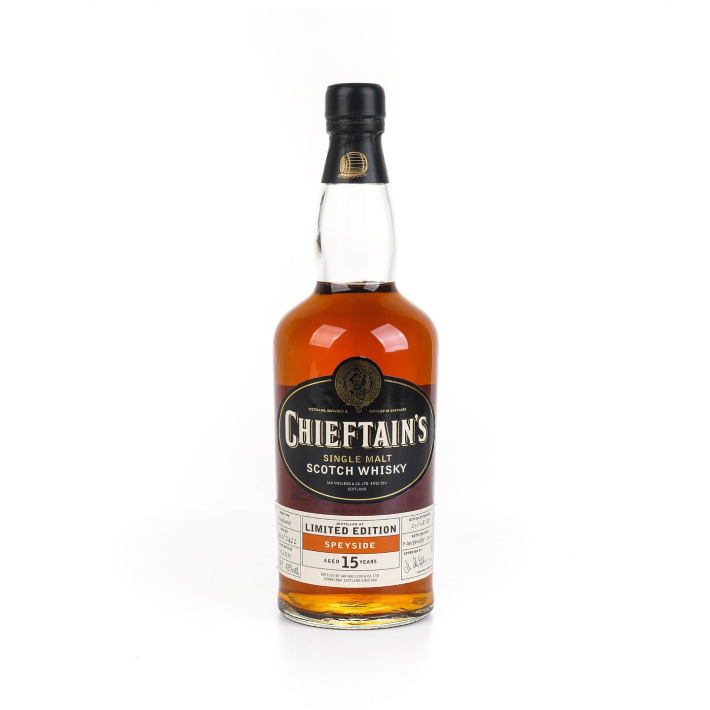 老酋长 Speyside 15年 1987-2002 限量版