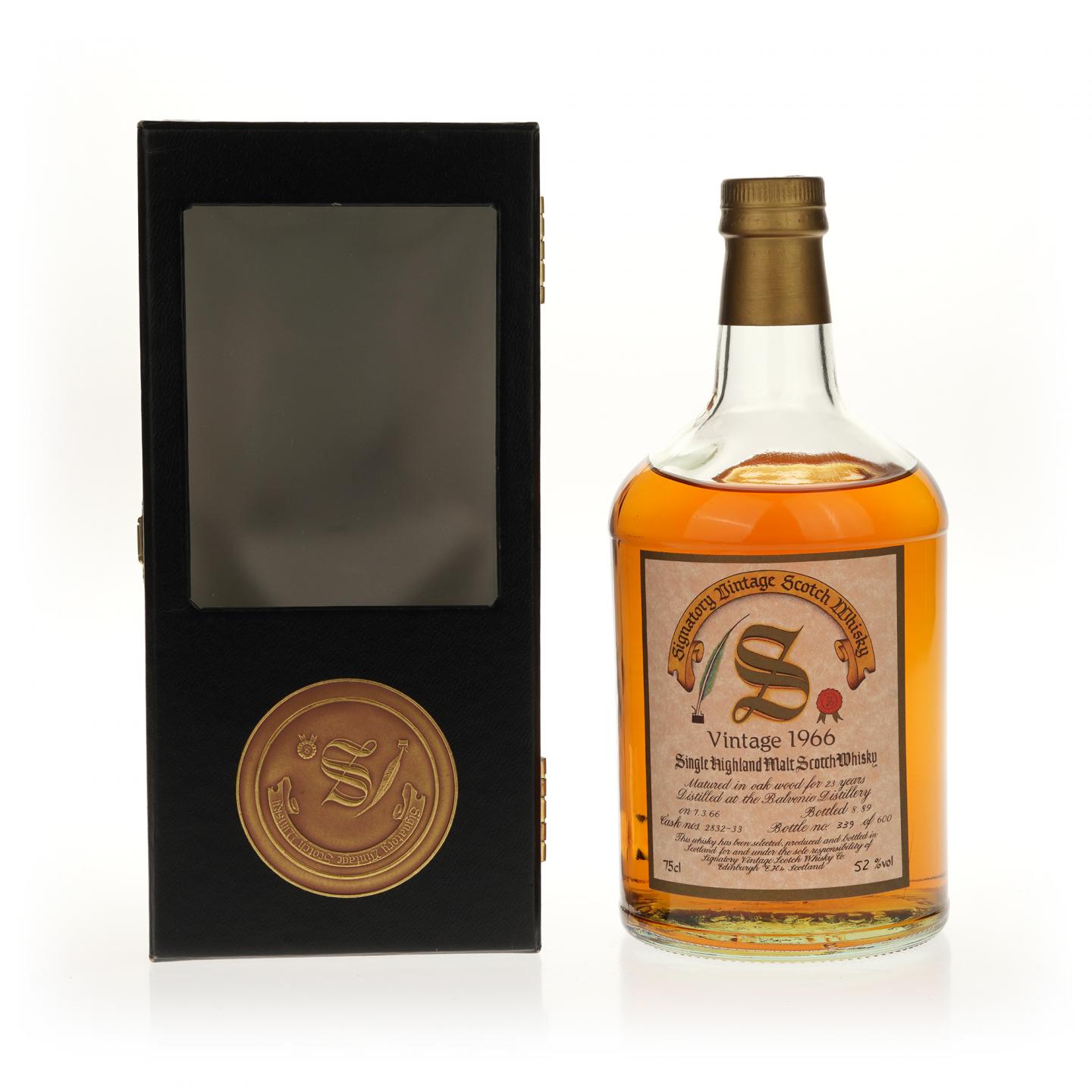 【威士忌】百富 23年 1966 SV 750ml