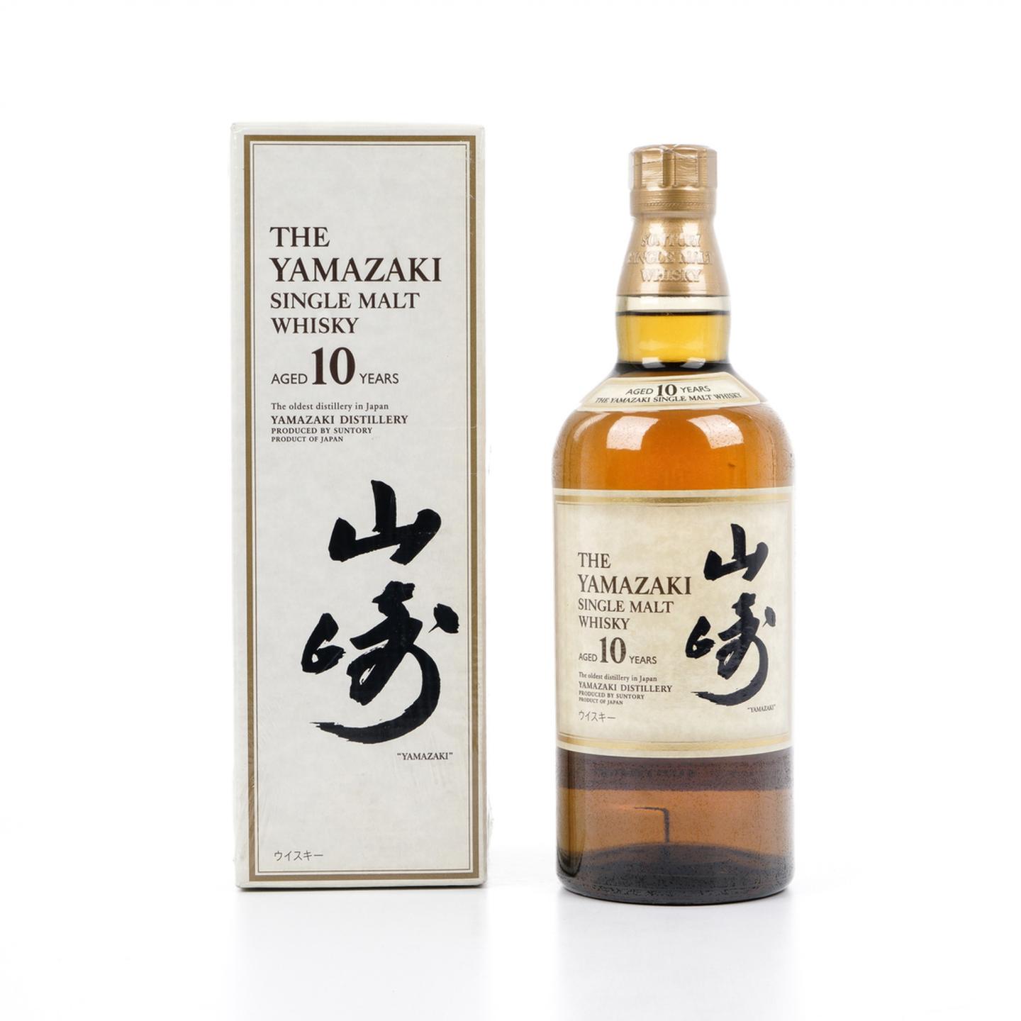 山崎 10年 金花头 Single Malt