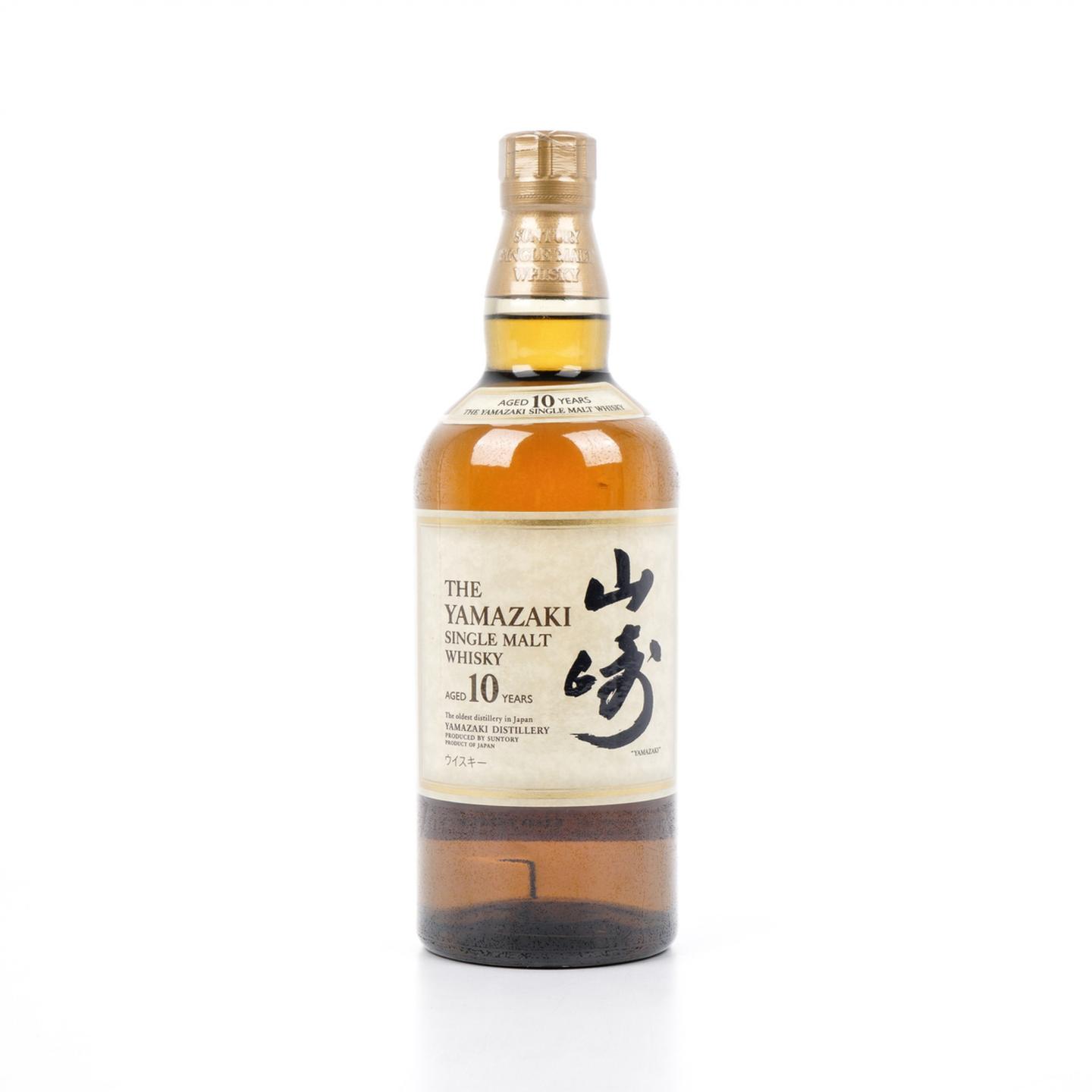 山崎 10年 金花头 Single Malt