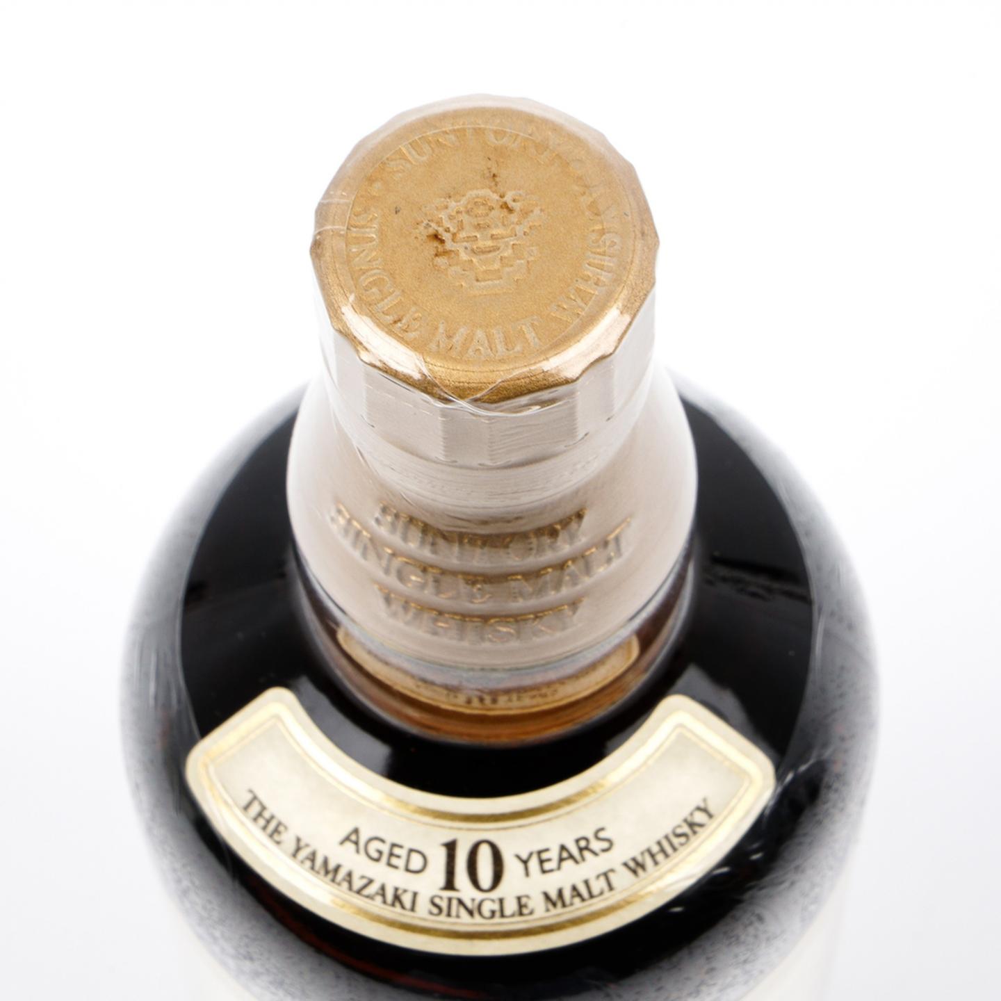 山崎 10年 金花头 Single Malt