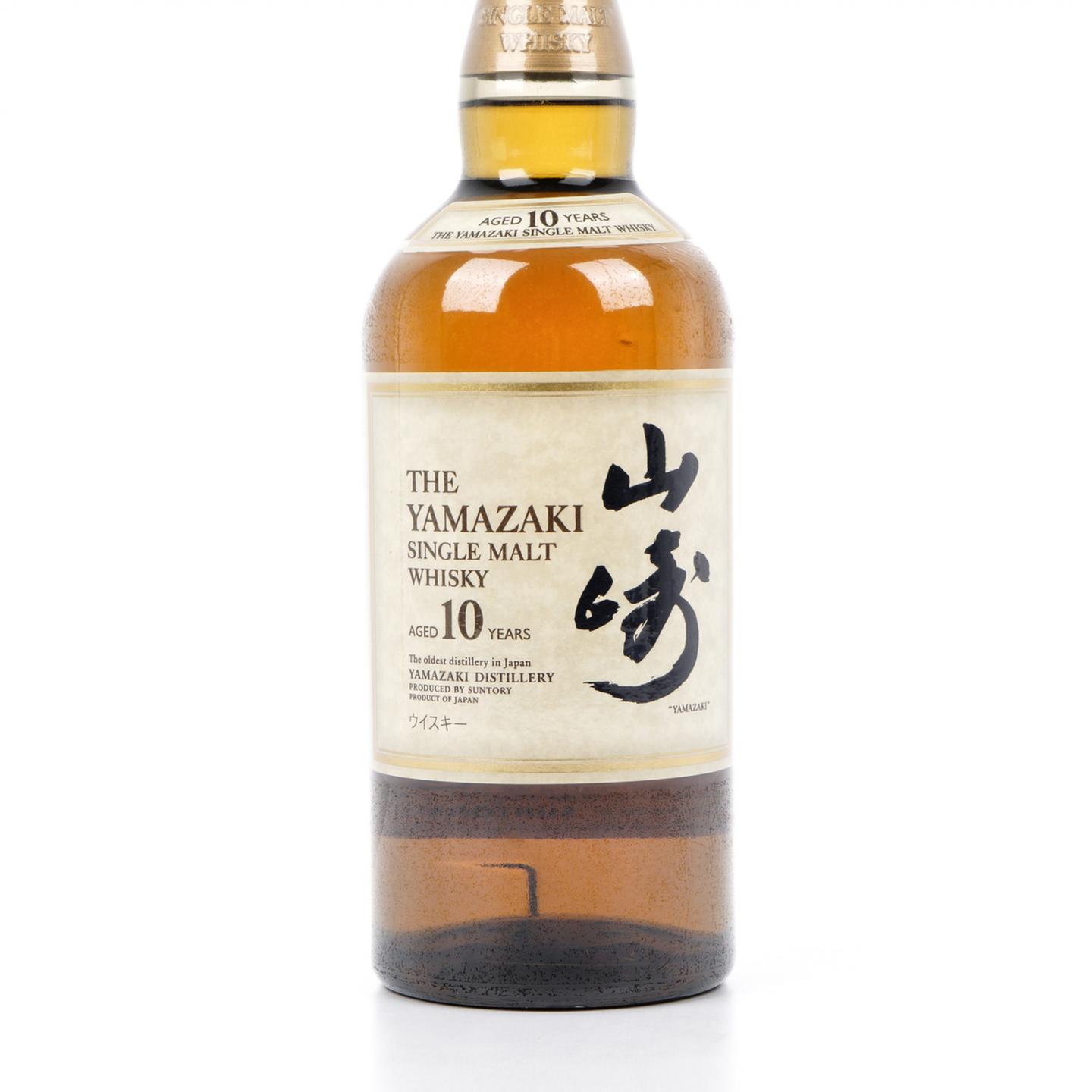 山崎 10年 金花头 Single Malt