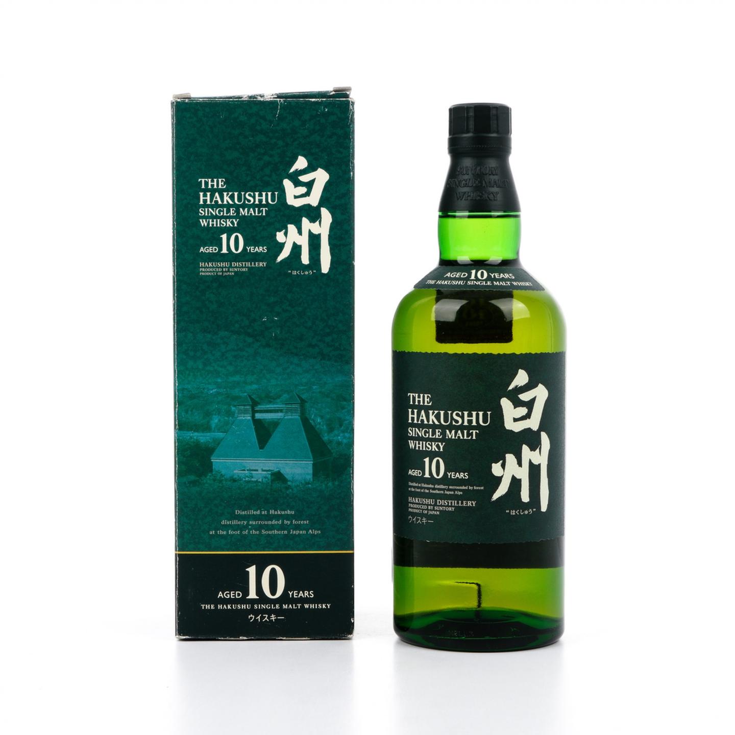 白州 10年 金花头 40.5%Vol.