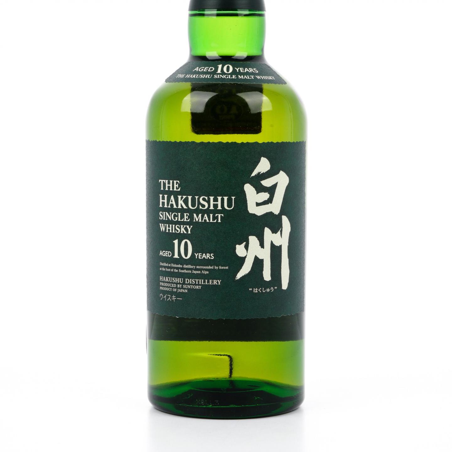白州 10年 金花头 40.5%Vol.