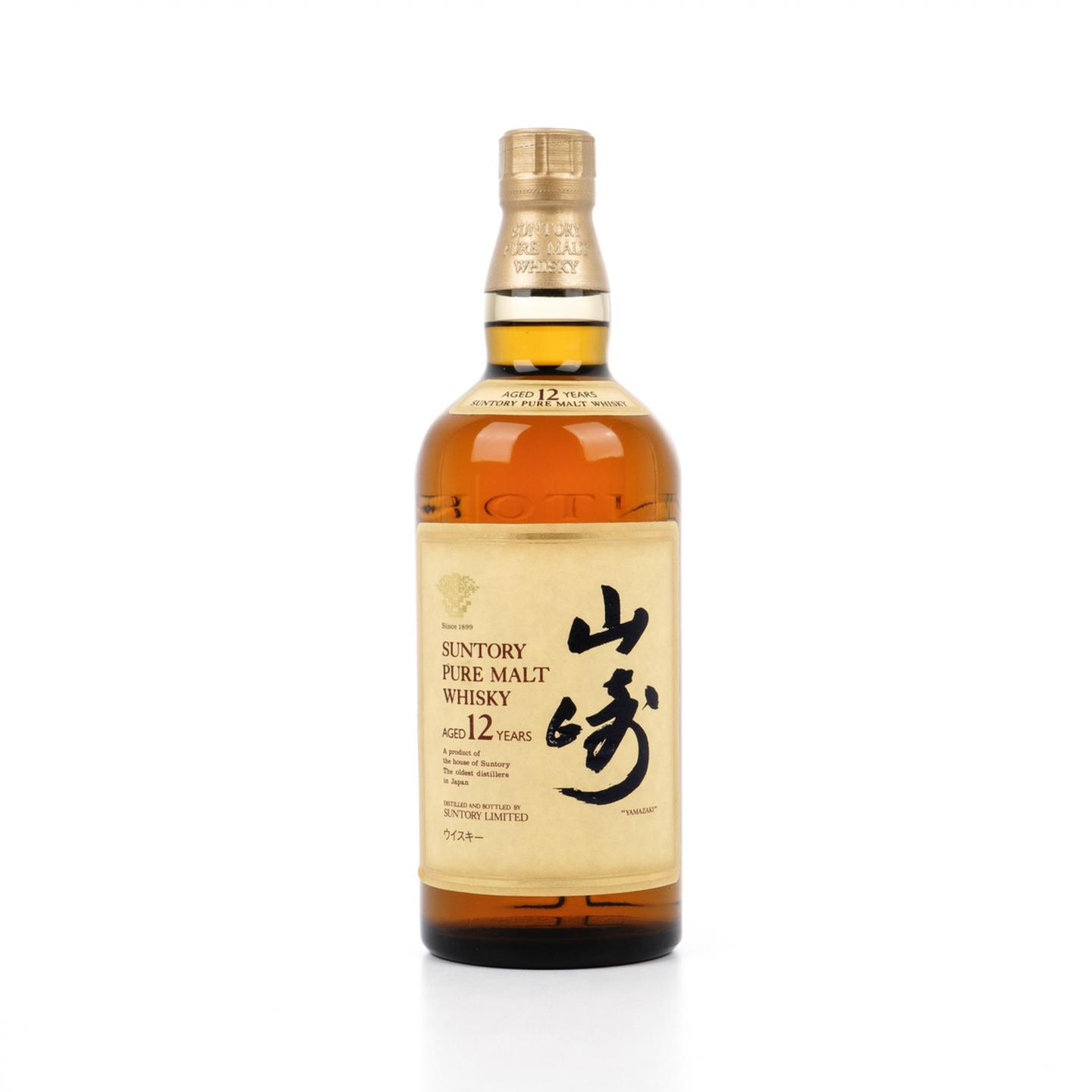 山崎 12年 金花标 Pure Malt 750ml