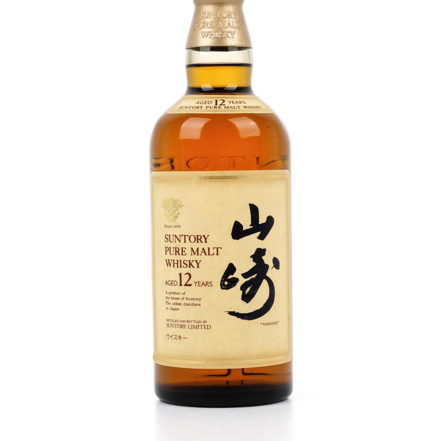 山崎 12年 金花标 Pure Malt 750ml