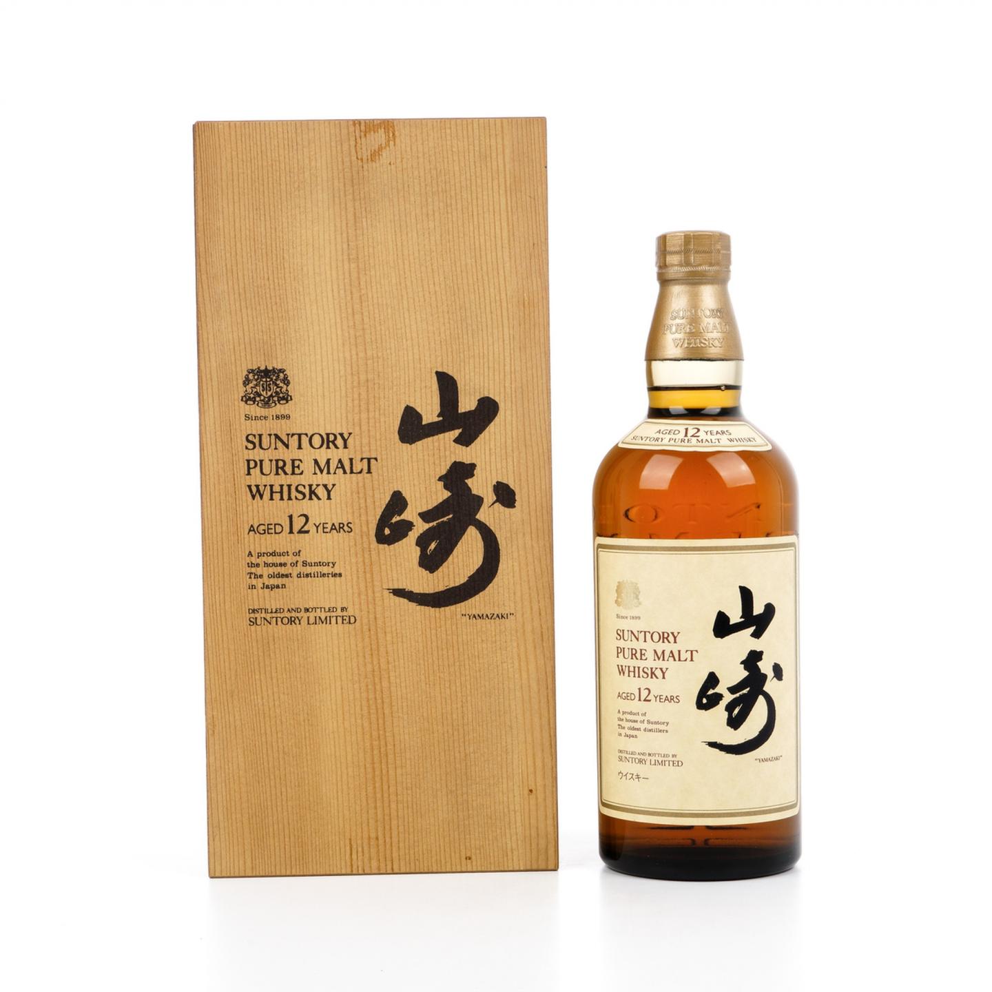 山崎 12年 金狮标 Pure Malt 750ml
