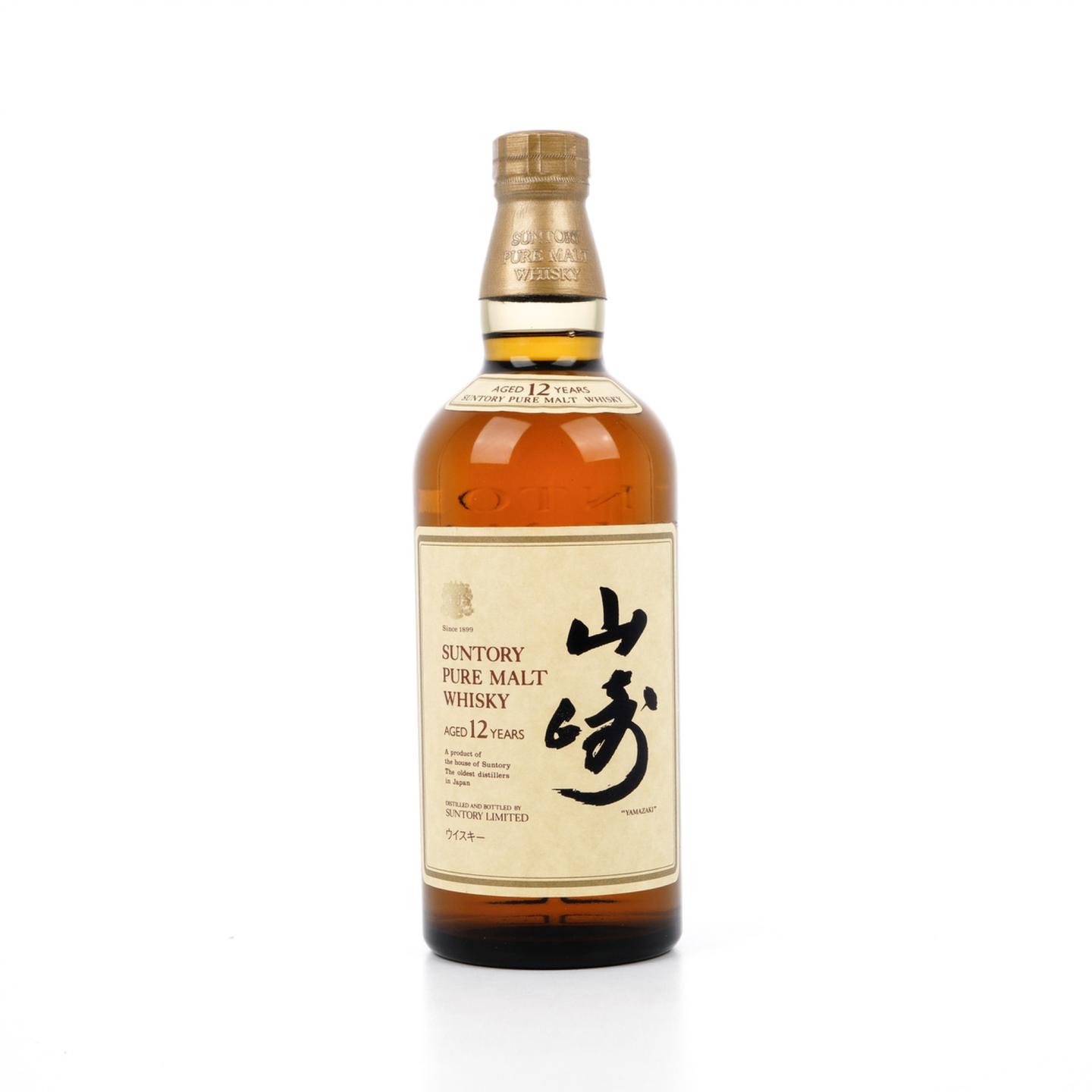 山崎 12年 金狮标 Pure Malt 750ml