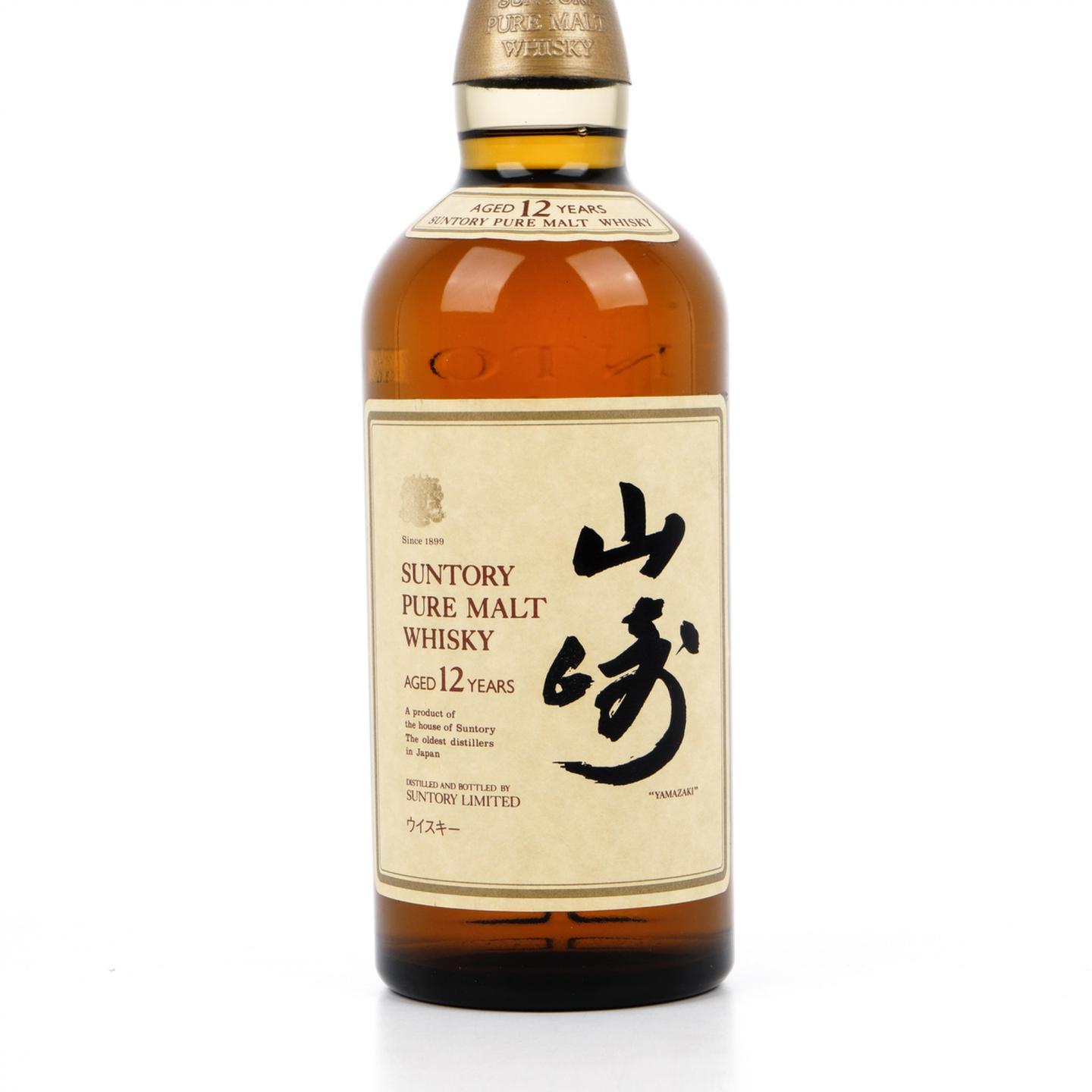 山崎 12年 金狮标 Pure Malt 750ml