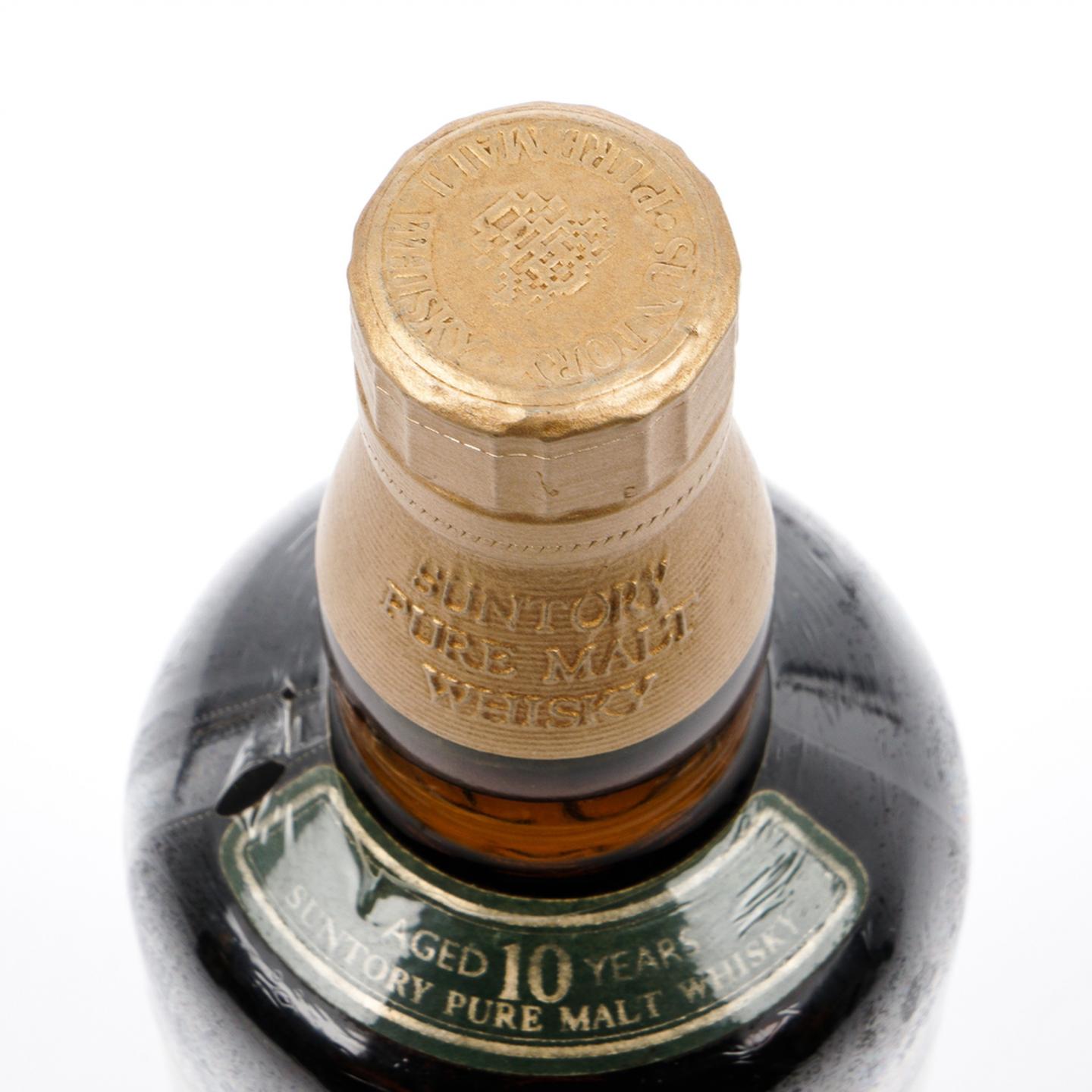 山崎 10年 金花标 Pure Malt 绿标