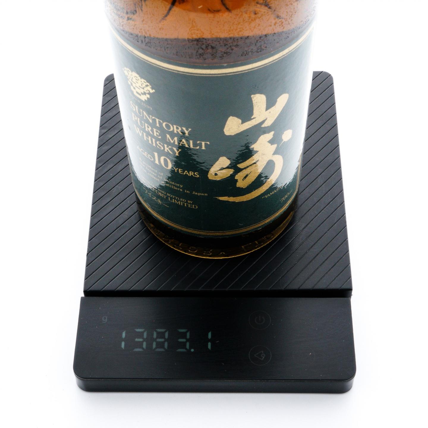 山崎 10年 金花标 Pure Malt 绿标