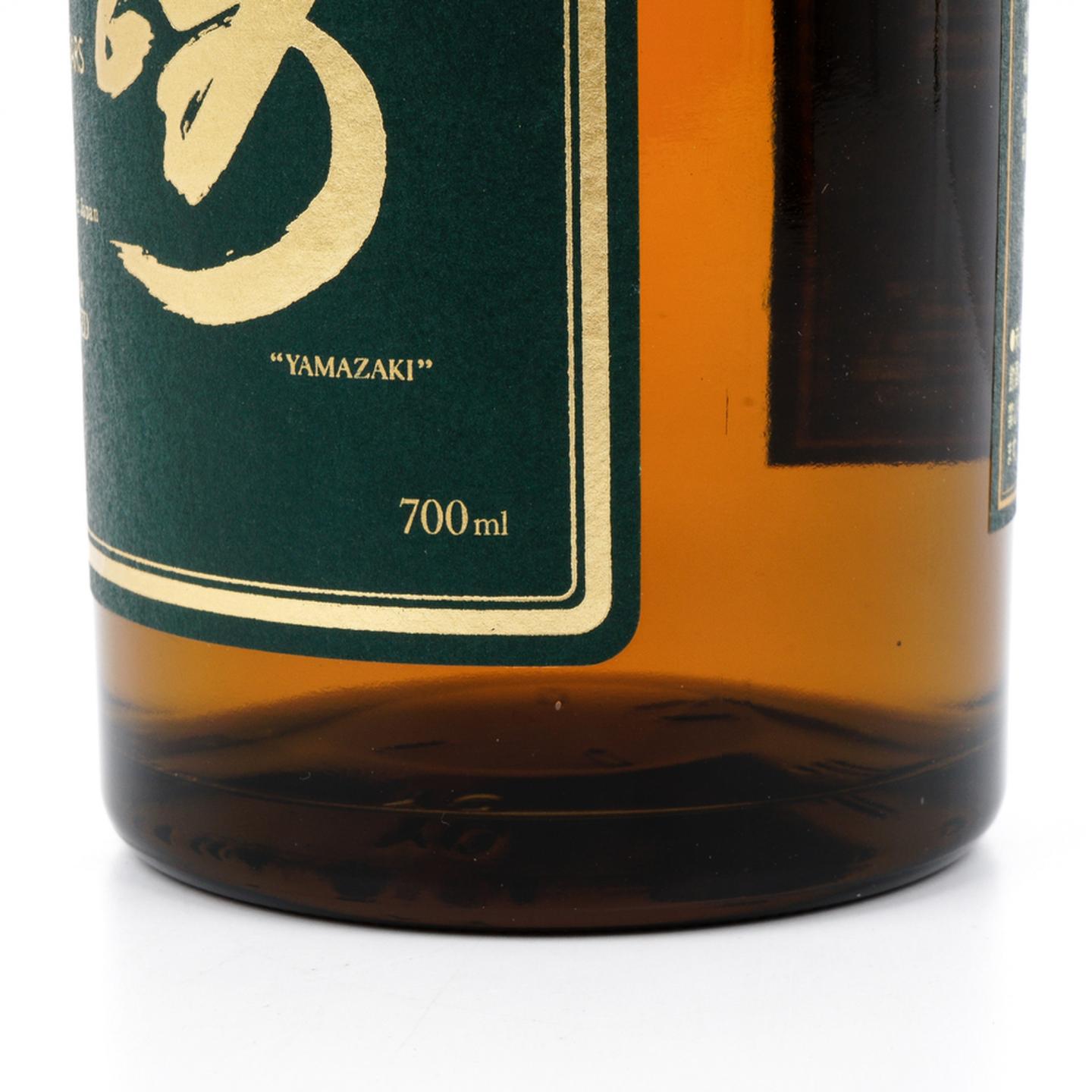 山崎 10年 金花标 Pure Malt 绿标 700ml