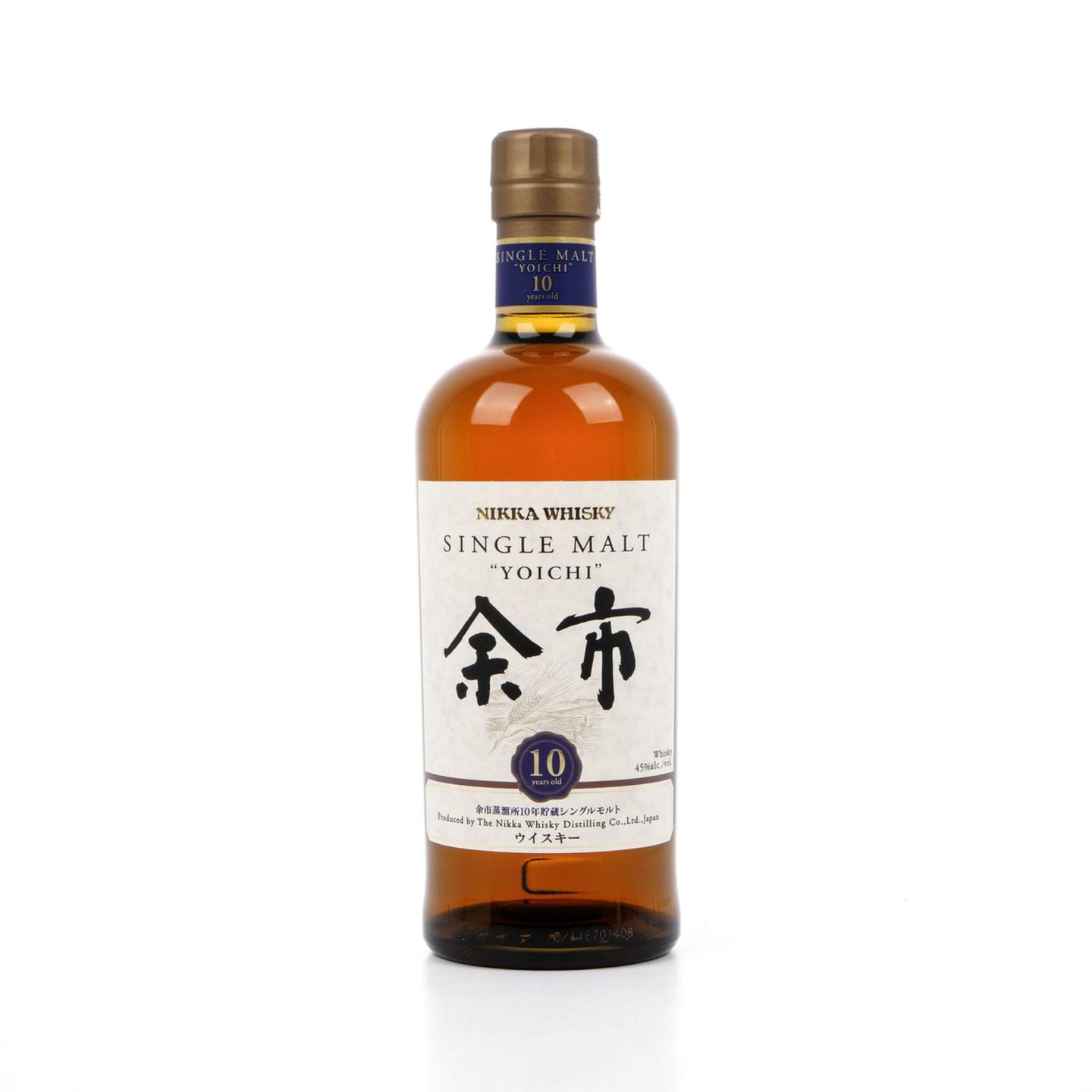 余市 10年贮藏 单一麦芽 45%