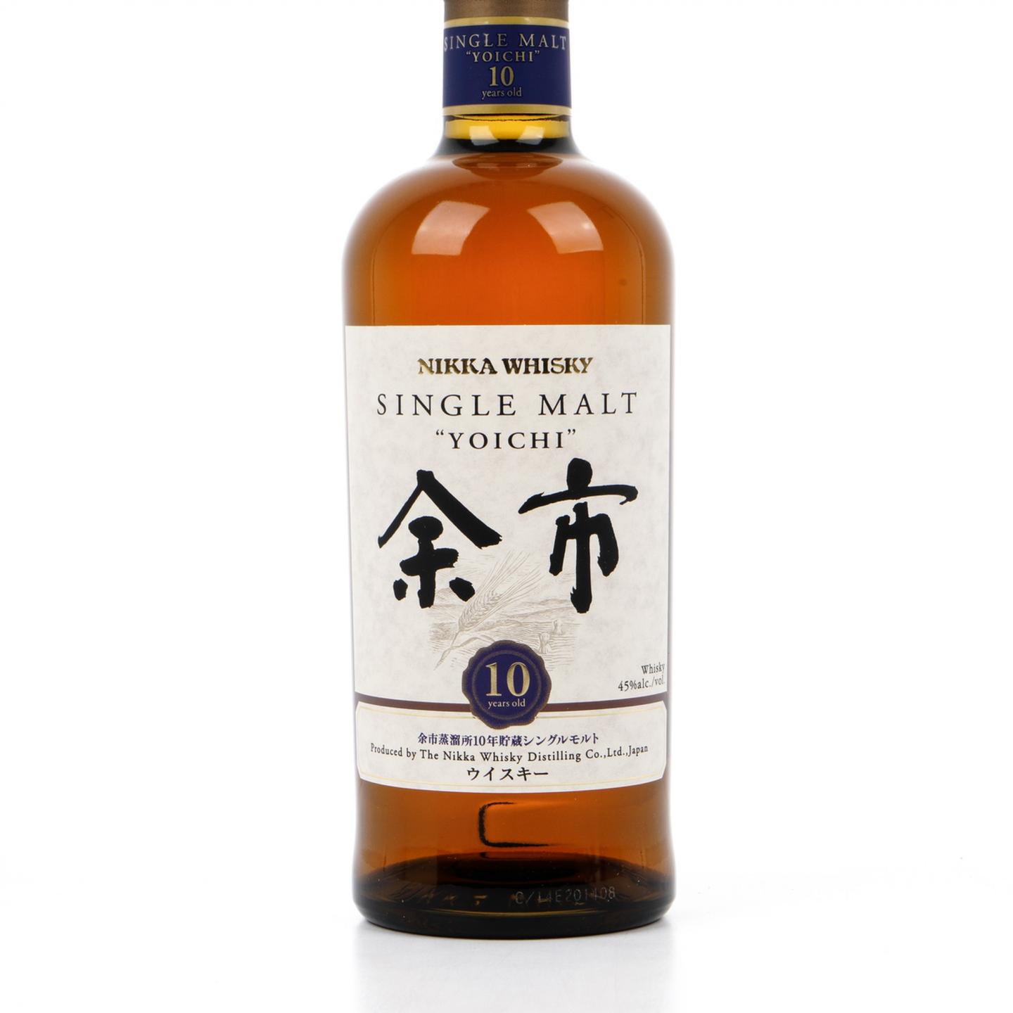 余市 10年贮藏 单一麦芽 45%
