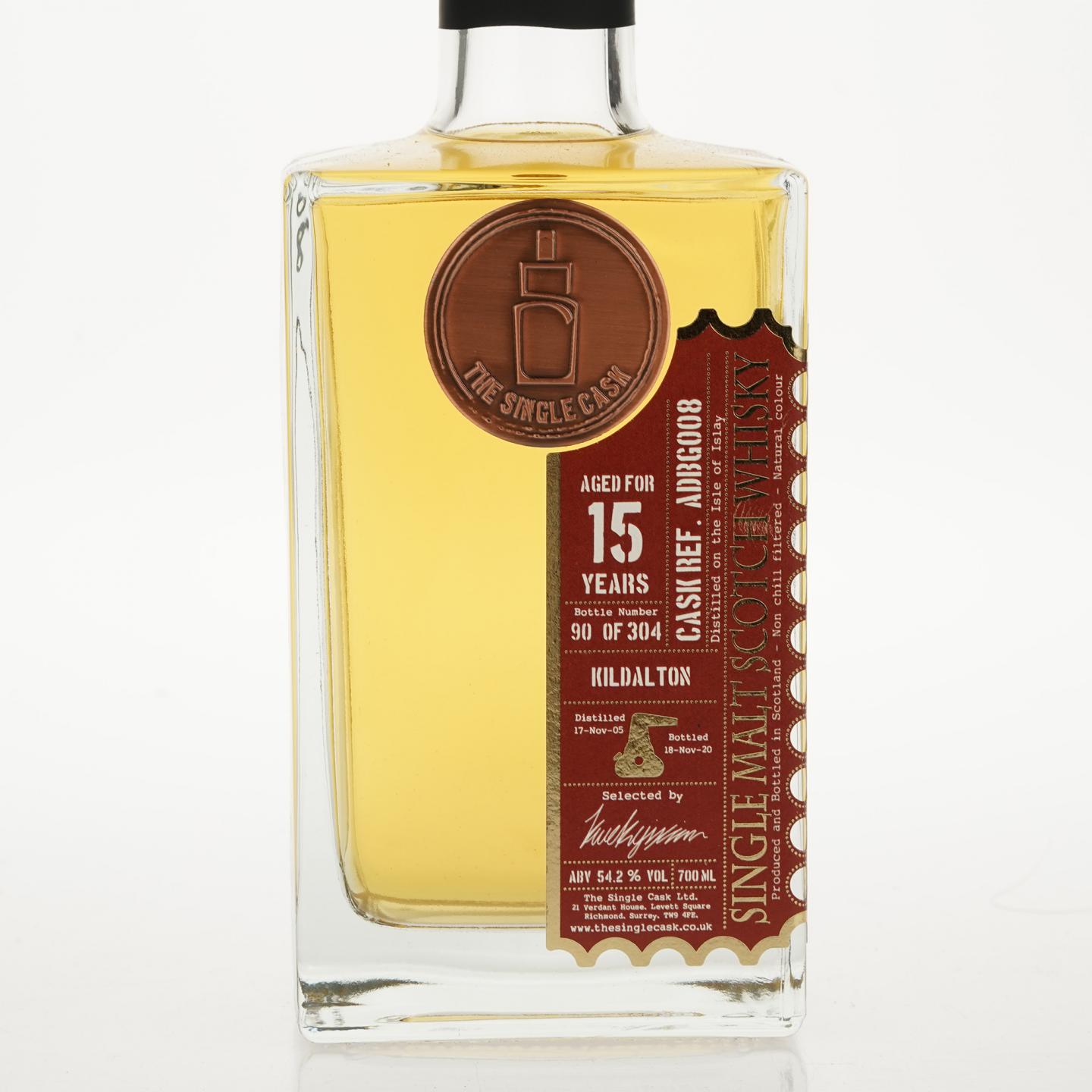 【威士忌】阿贝 15年 2005-2020 Kildalton